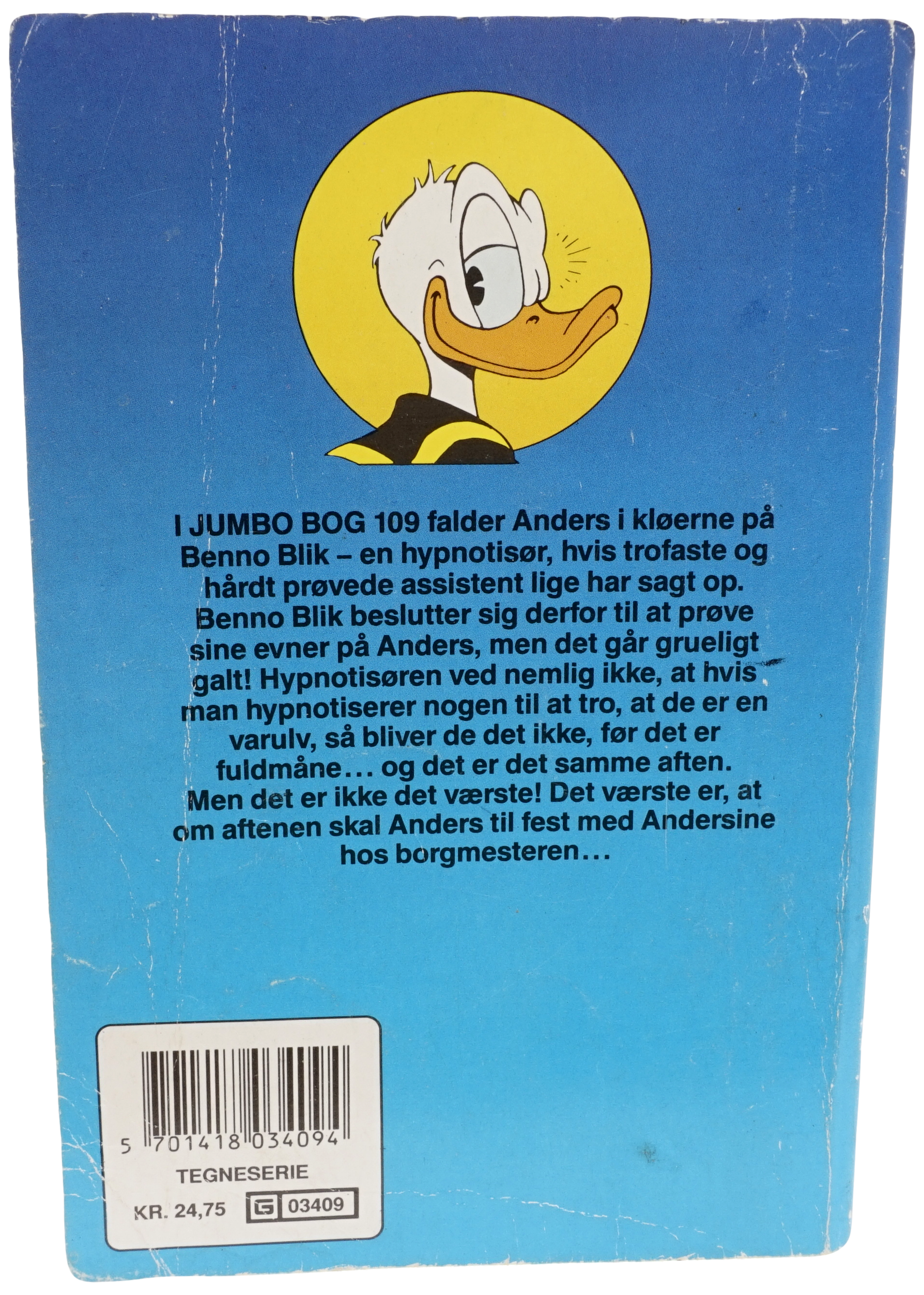 Jumbobog nr. 109 - Varulven er løs... (Udgivet 1990)