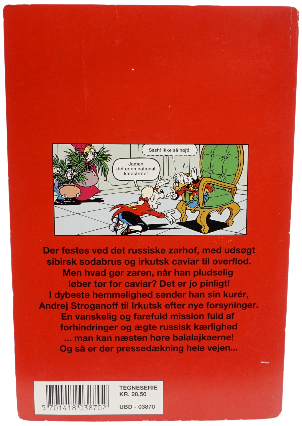 Jumbobog nr. 170 - Zarens kurer (Udgivet 1995)