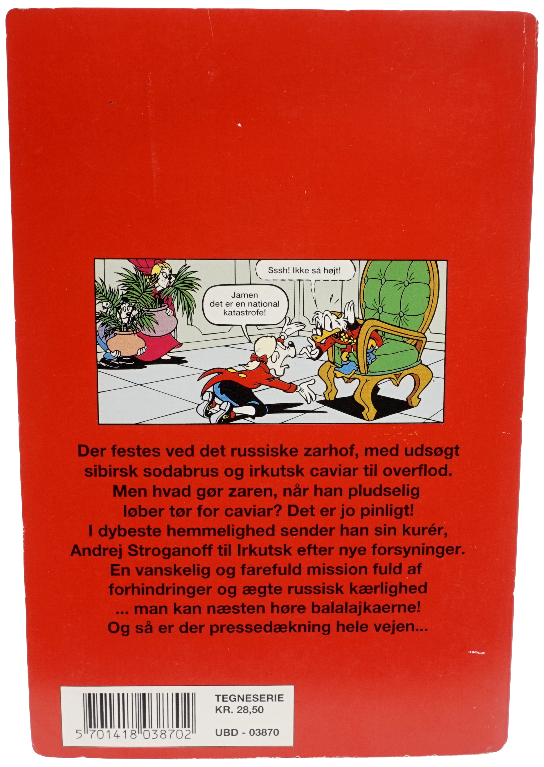 Jumbobog nr. 170 - Zarens kurer (Udgivet 1995)
