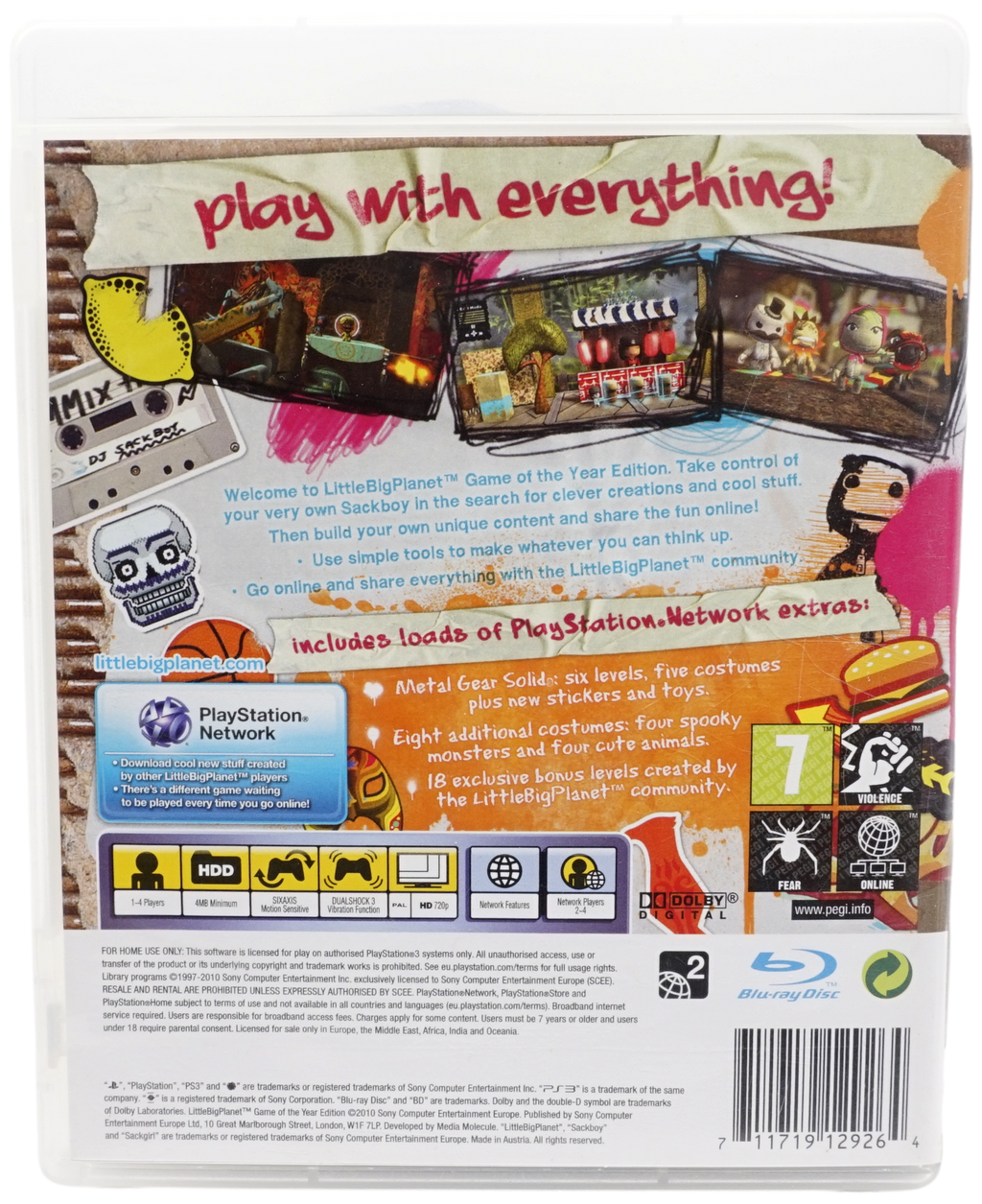 LittleBigPlanet : Game of the Year Edition (PS3)