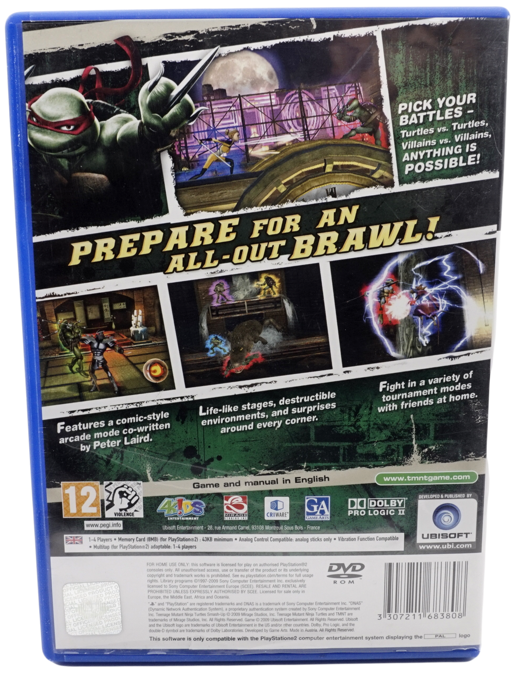 Teenage Mutant Ninja Turtles : Smash-Up (PS2)