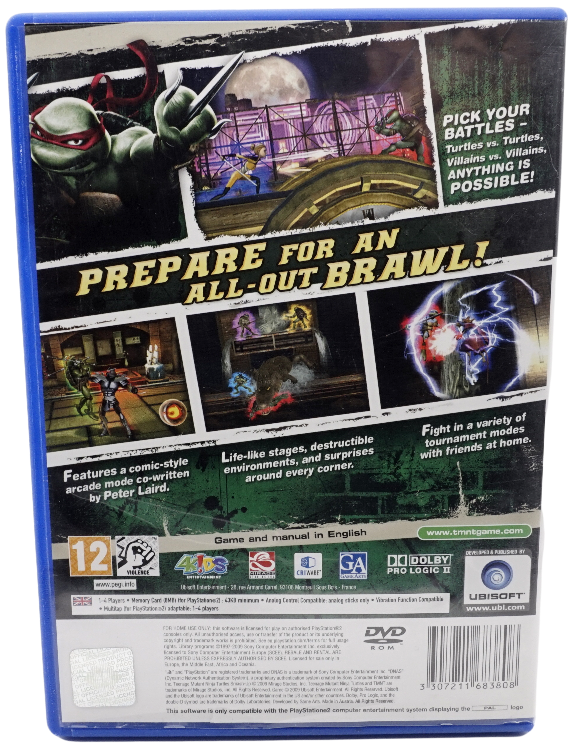 Teenage Mutant Ninja Turtles : Smash-Up (PS2)