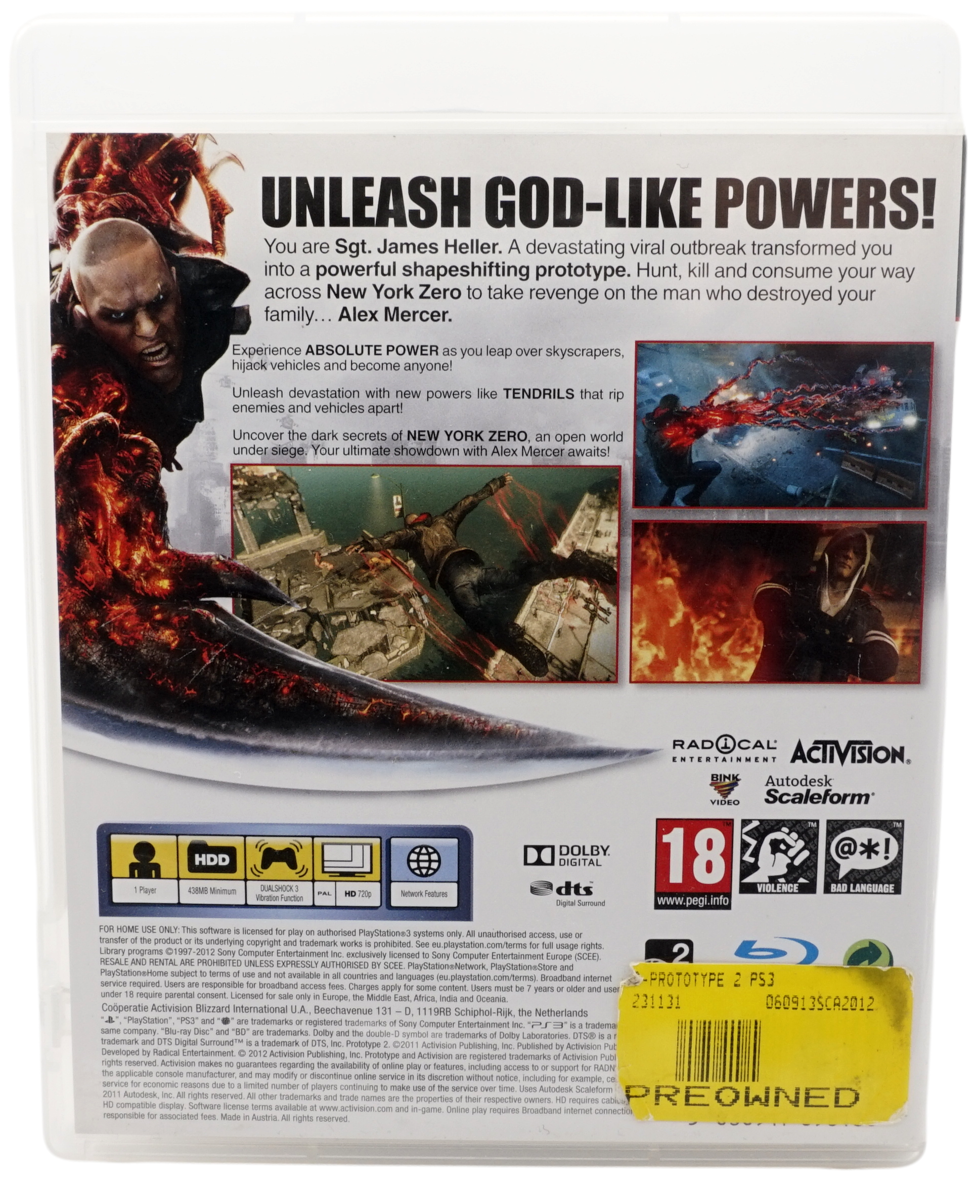 Prototype 2 (PS3)