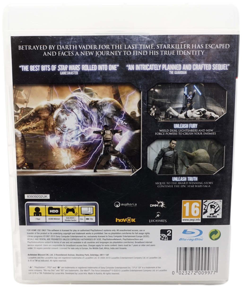 Star Wars : The Force Unleashed II (PS3)