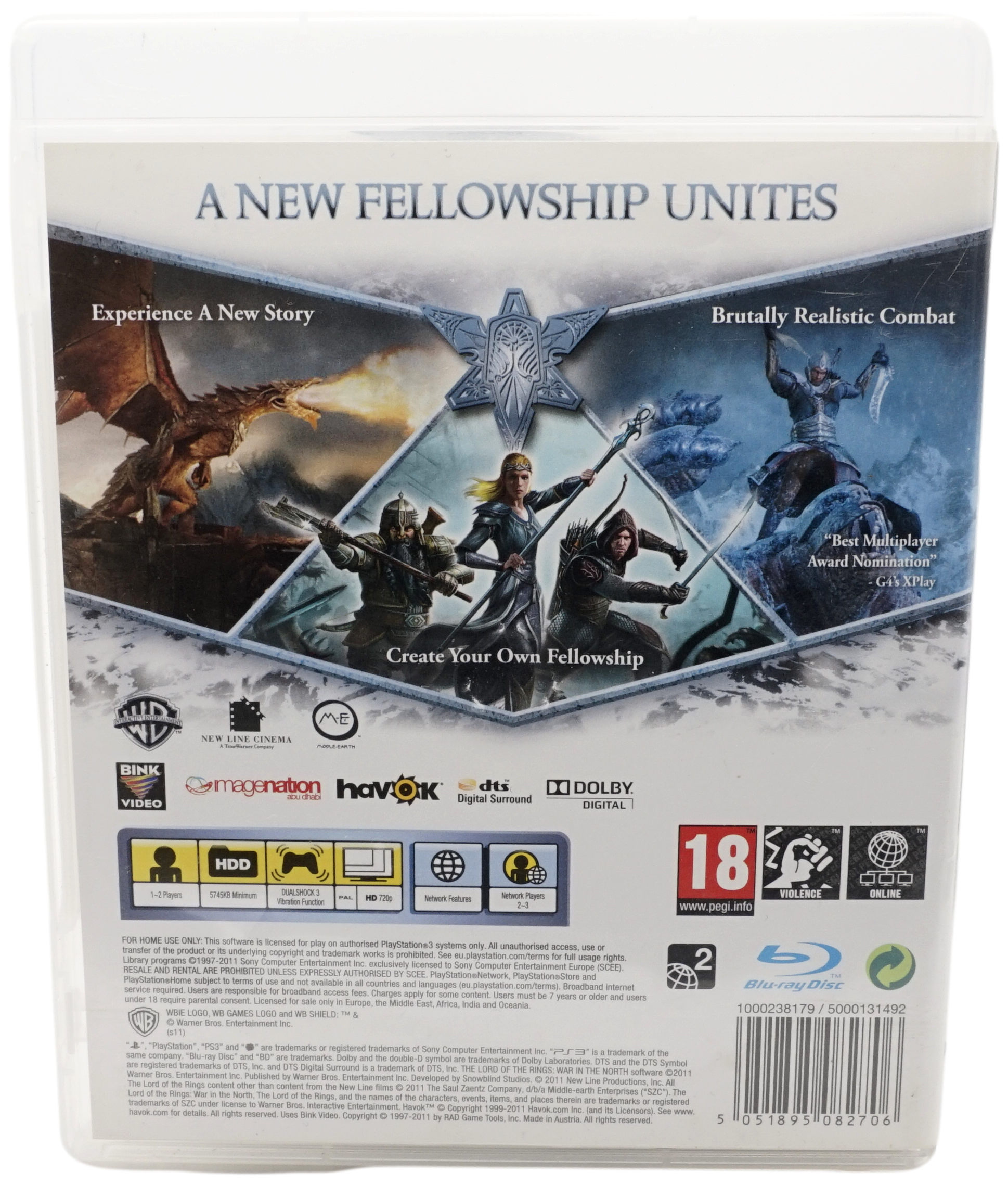 The Lord of the Rings : War in the North (PS3)