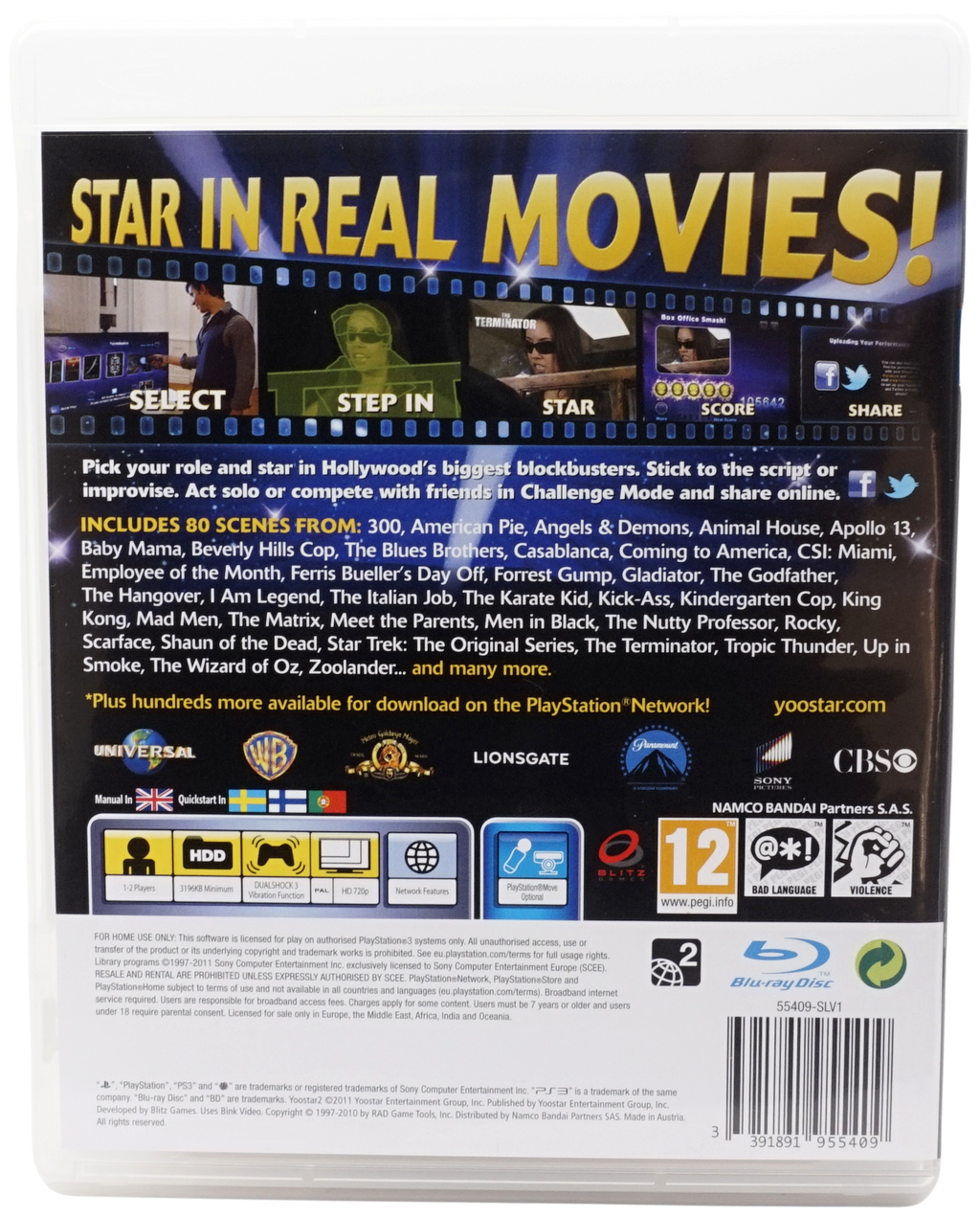 Yoostar 2 : In the Movies (PS3)