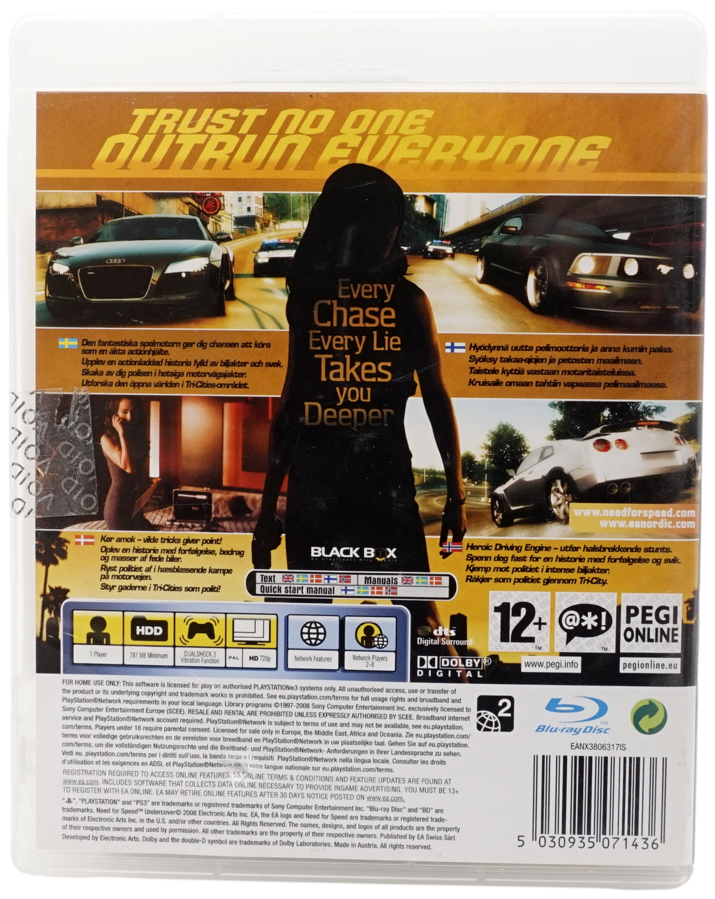 Need for Speed : Undercover (PS3)