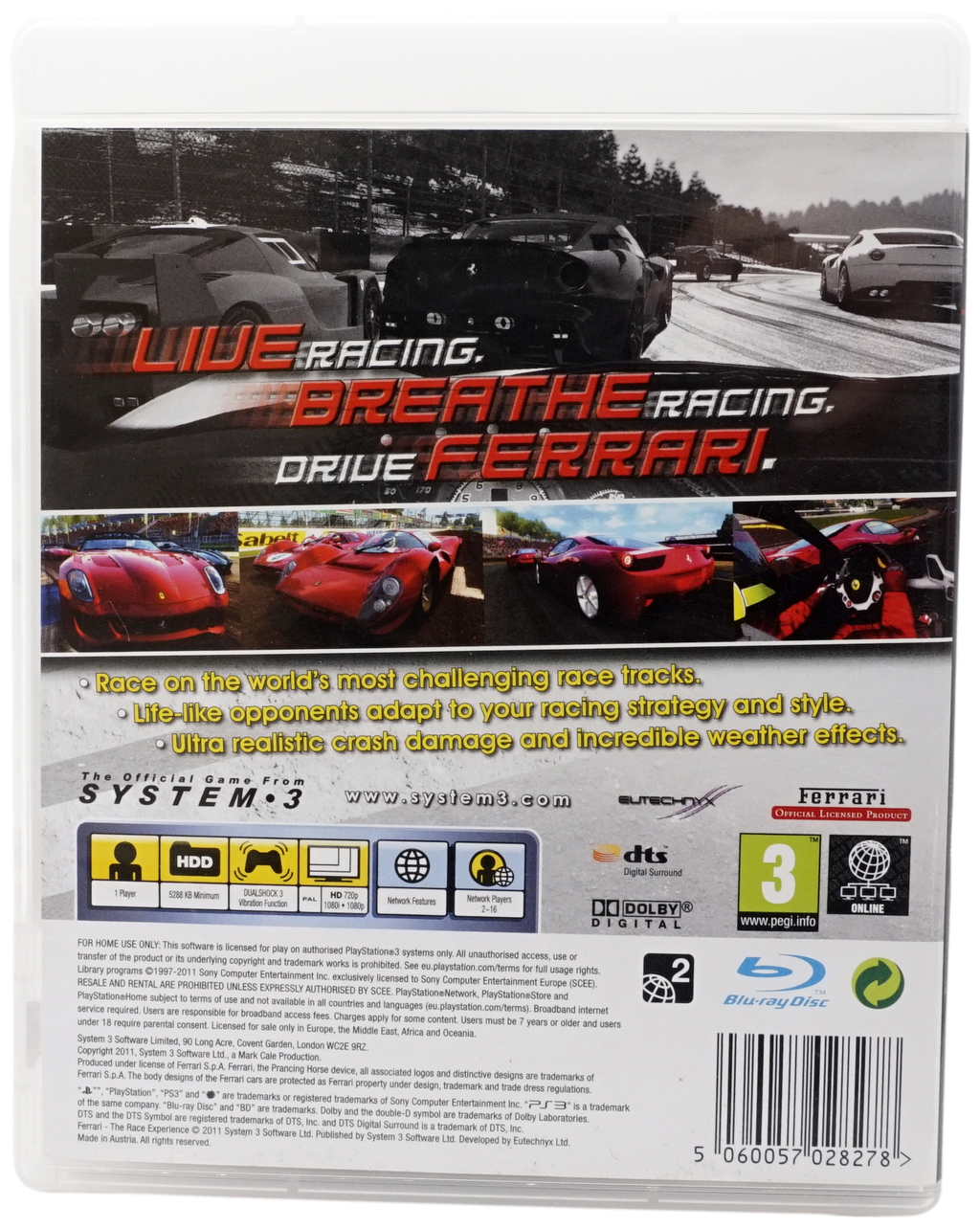 Ferrari : The Race Experience (PS3)