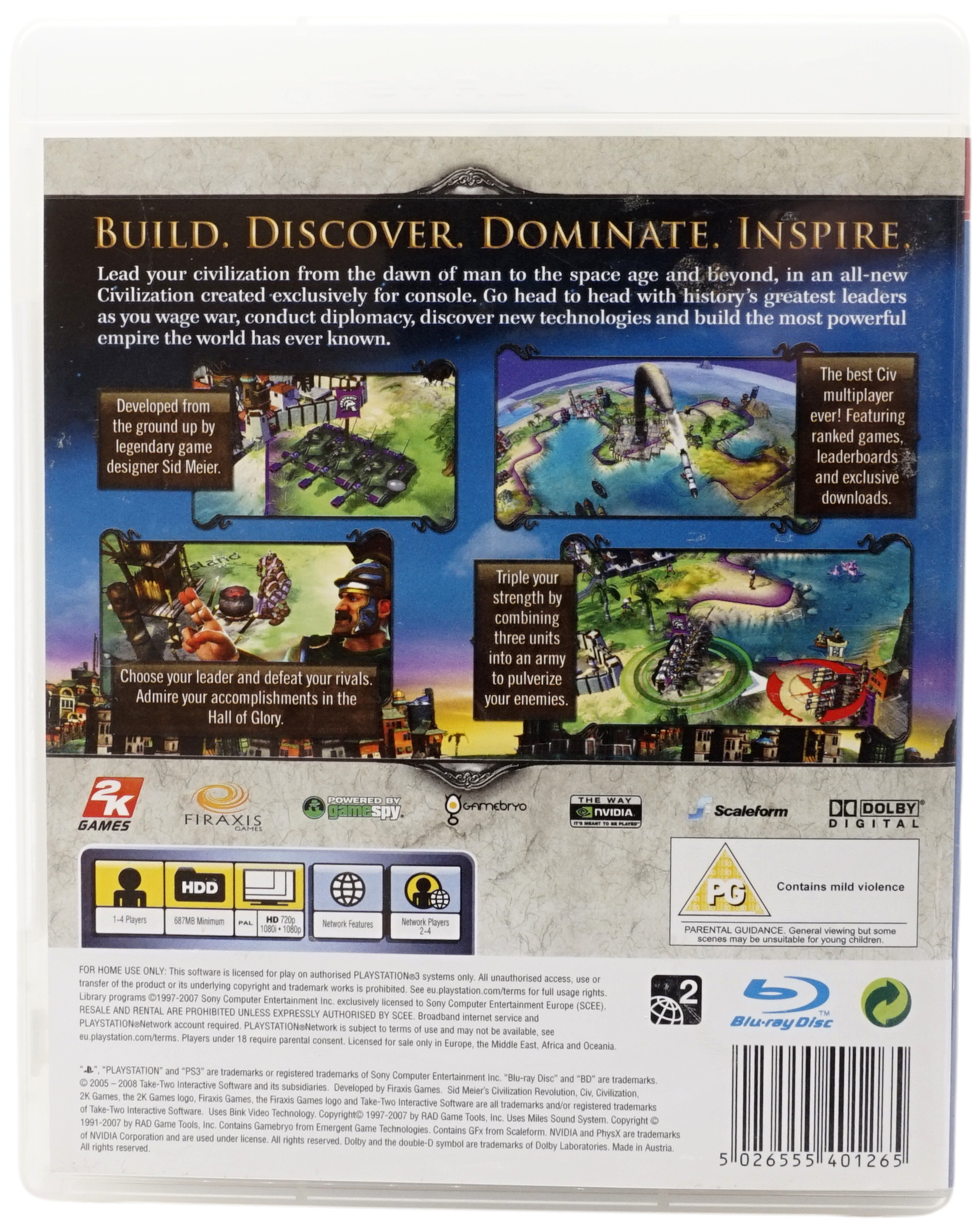 Sid Meier’s Civilization : Revolution (PS3)