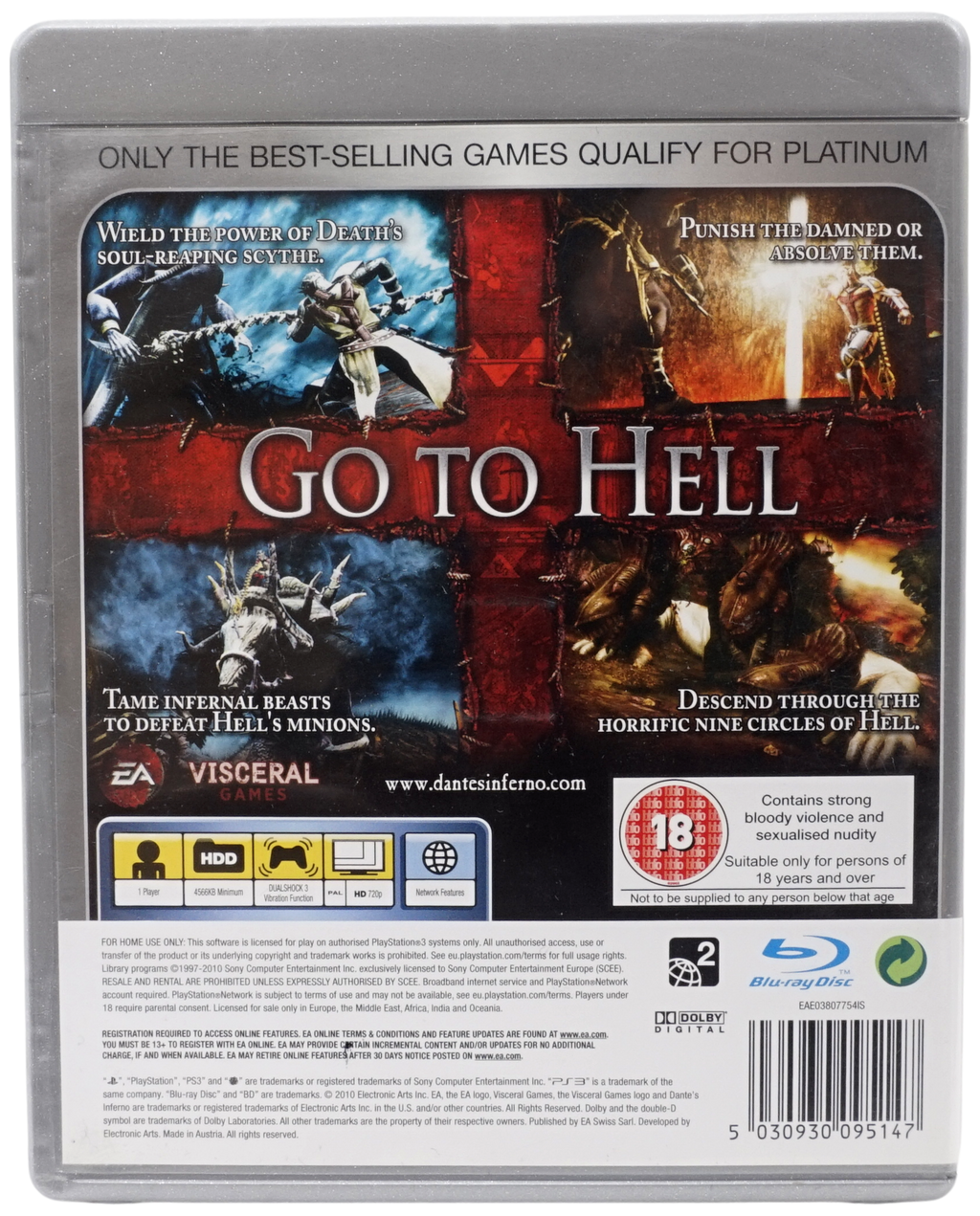 Dante’s Inferno (Platinum) (PS3)