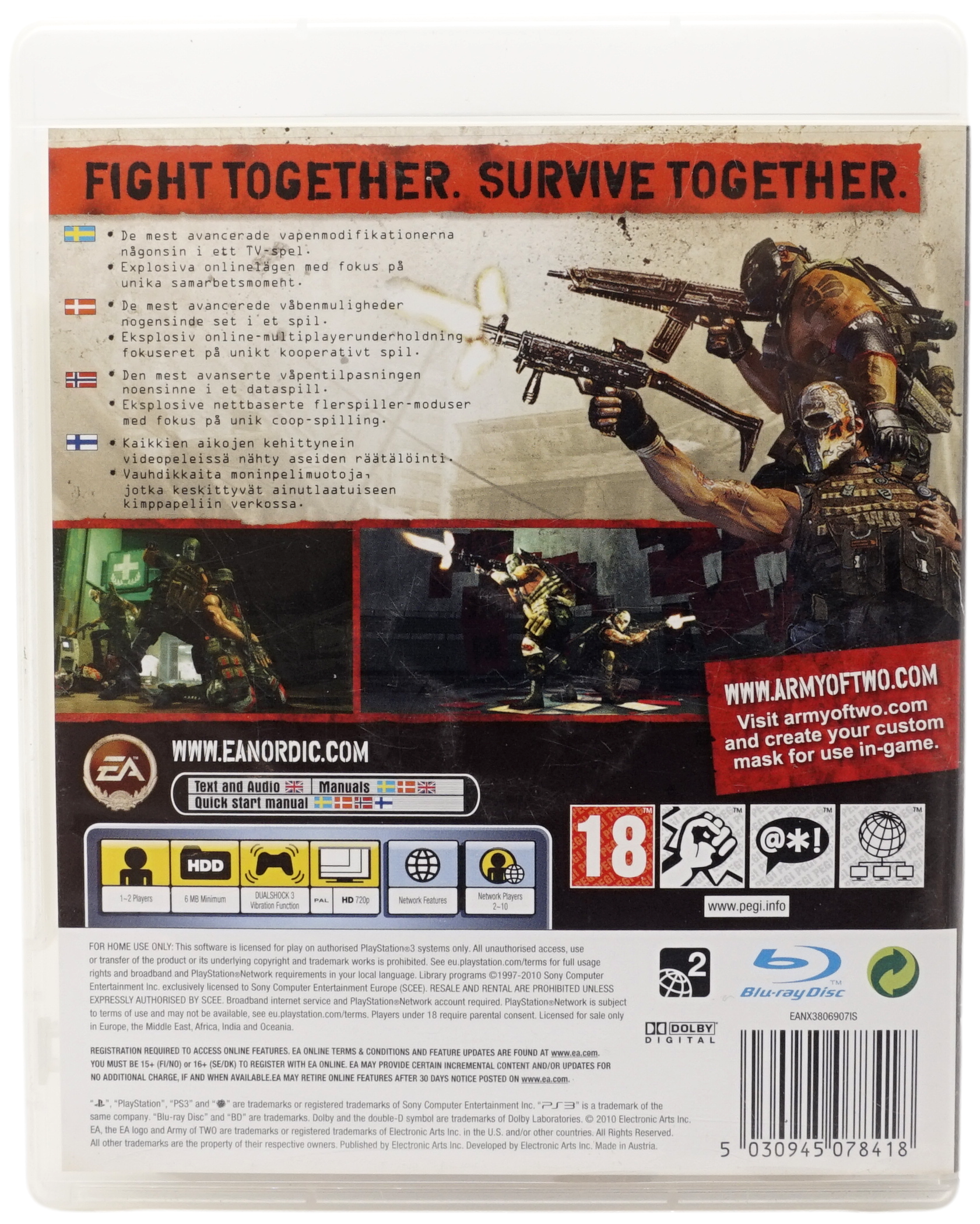 Army of Two : The 40th Day (PS3)
