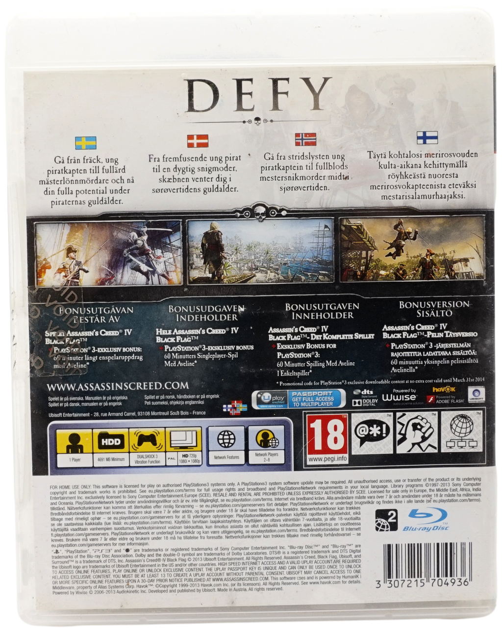 Assassin’s Creed IV : Black Flag (PS3)