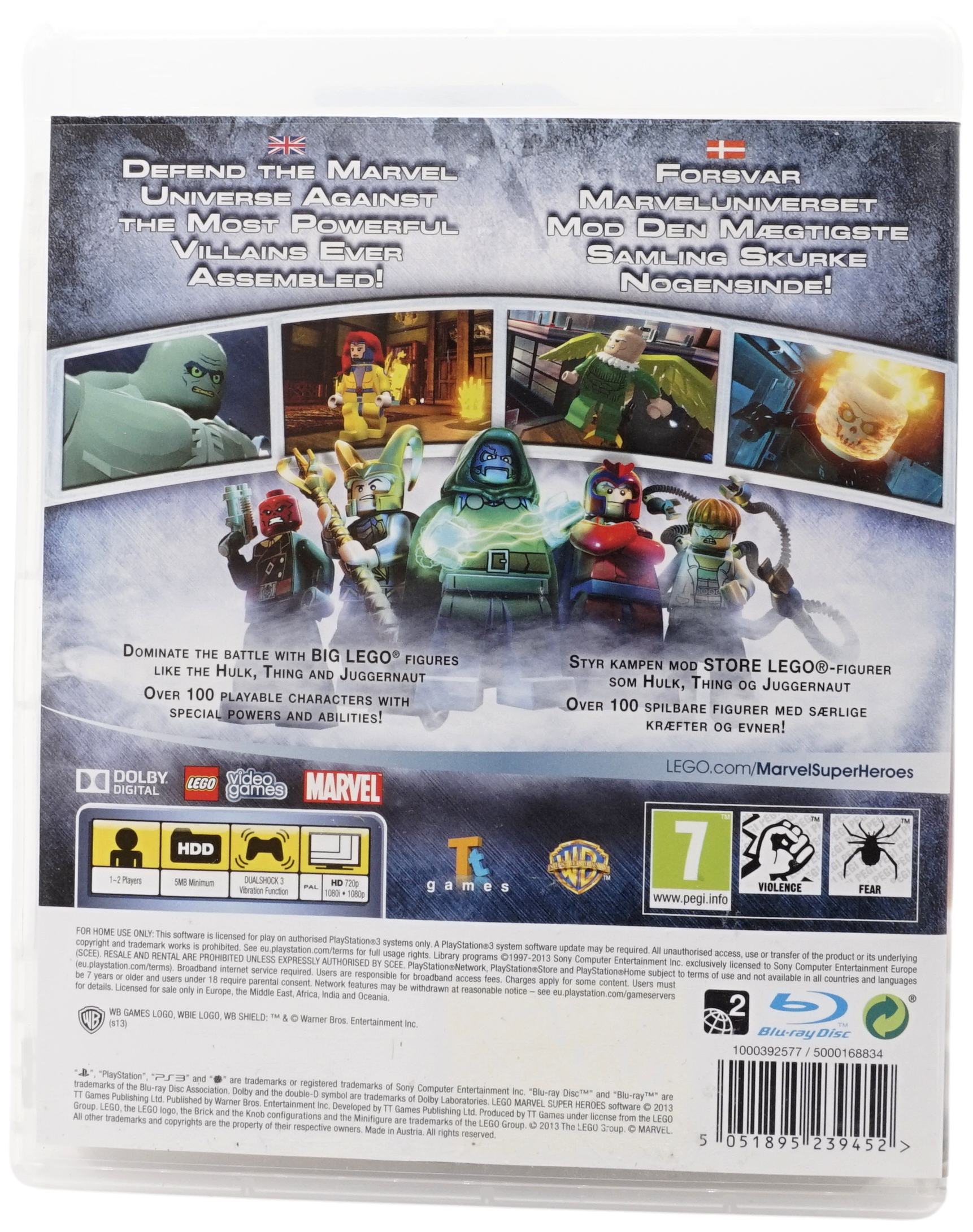 LEGO Marvel Super Heroes (PS3)