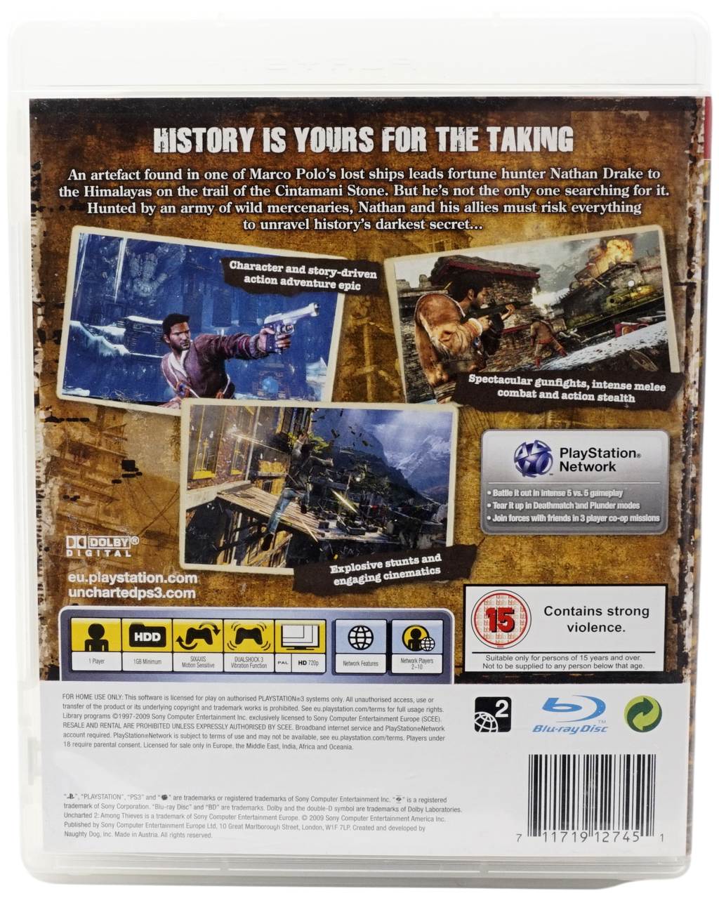 Uncharted 2 : Among Thieves (PS3)