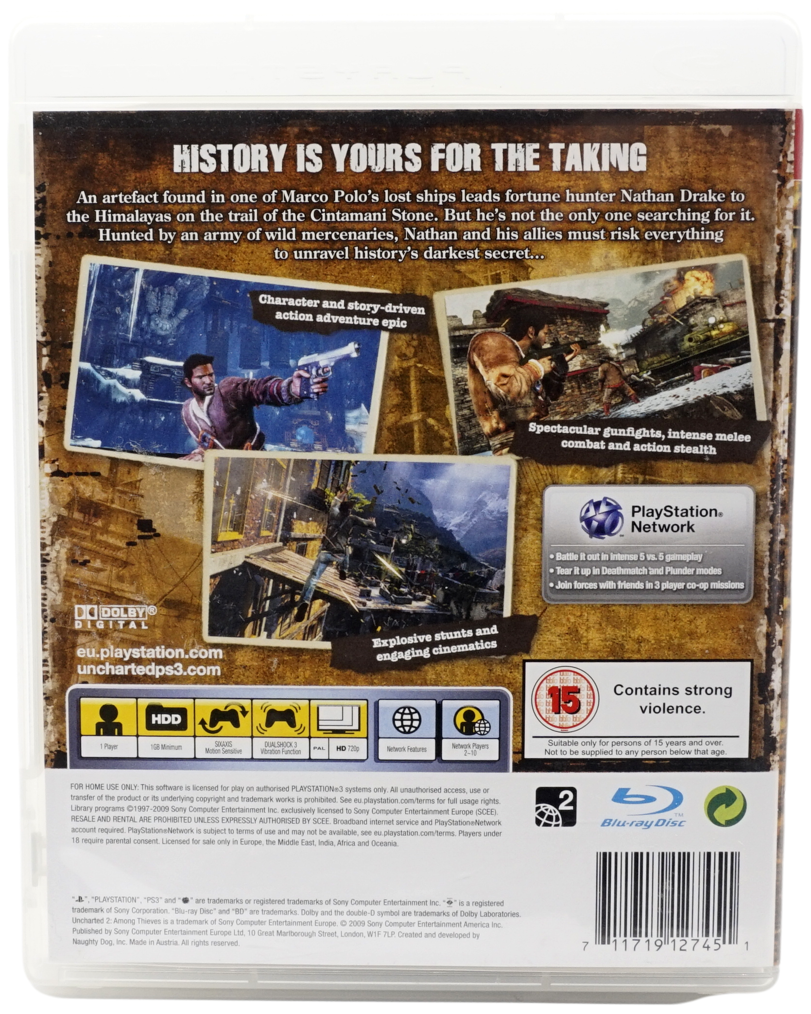 Uncharted 2 : Among Thieves (PS3)