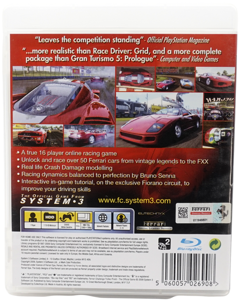 Ferrari Challenge : Trofeo Pirelli (PS3)