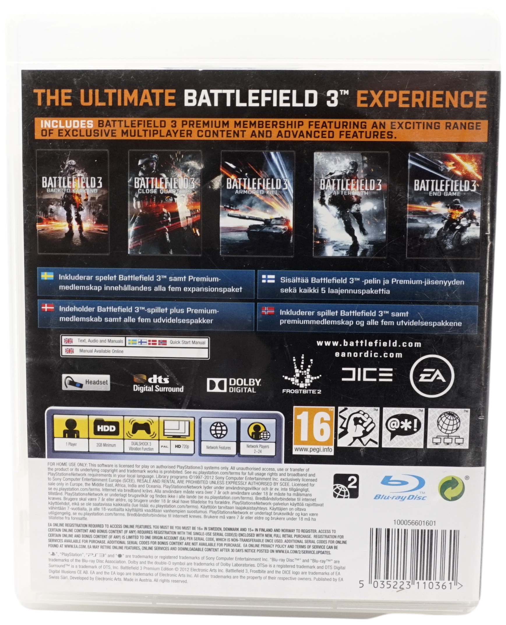 Battlefield 3 Premium Edition (PS3)