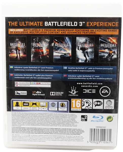 Battlefield 3 Premium Edition (PS3)