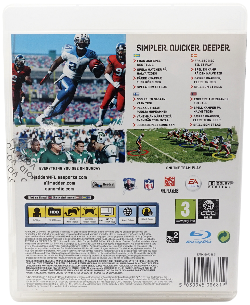 Madden NFL 11 (PS3)