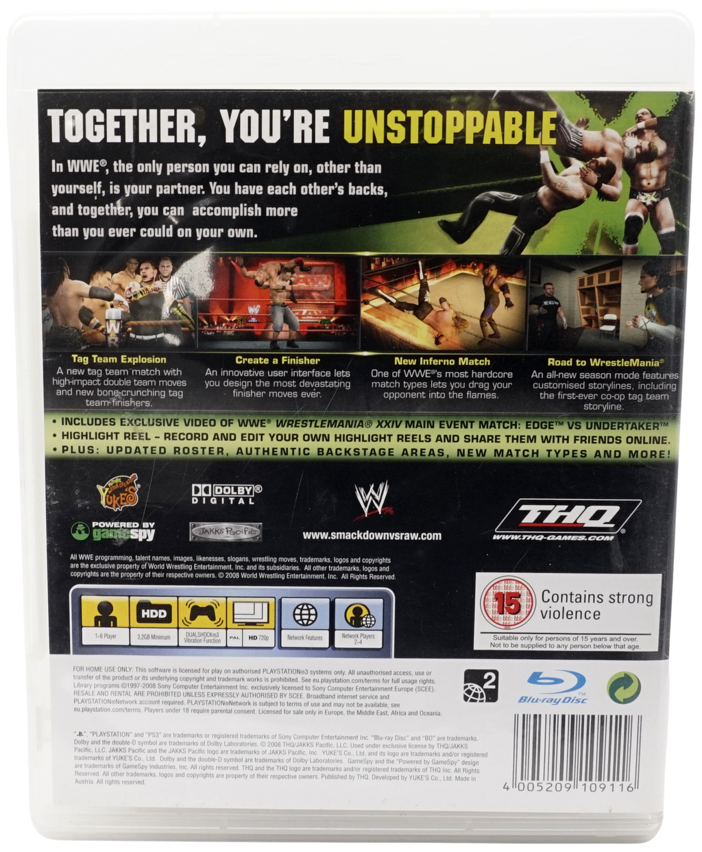 WWE Smackdown vs. Raw 2009 (PS3)