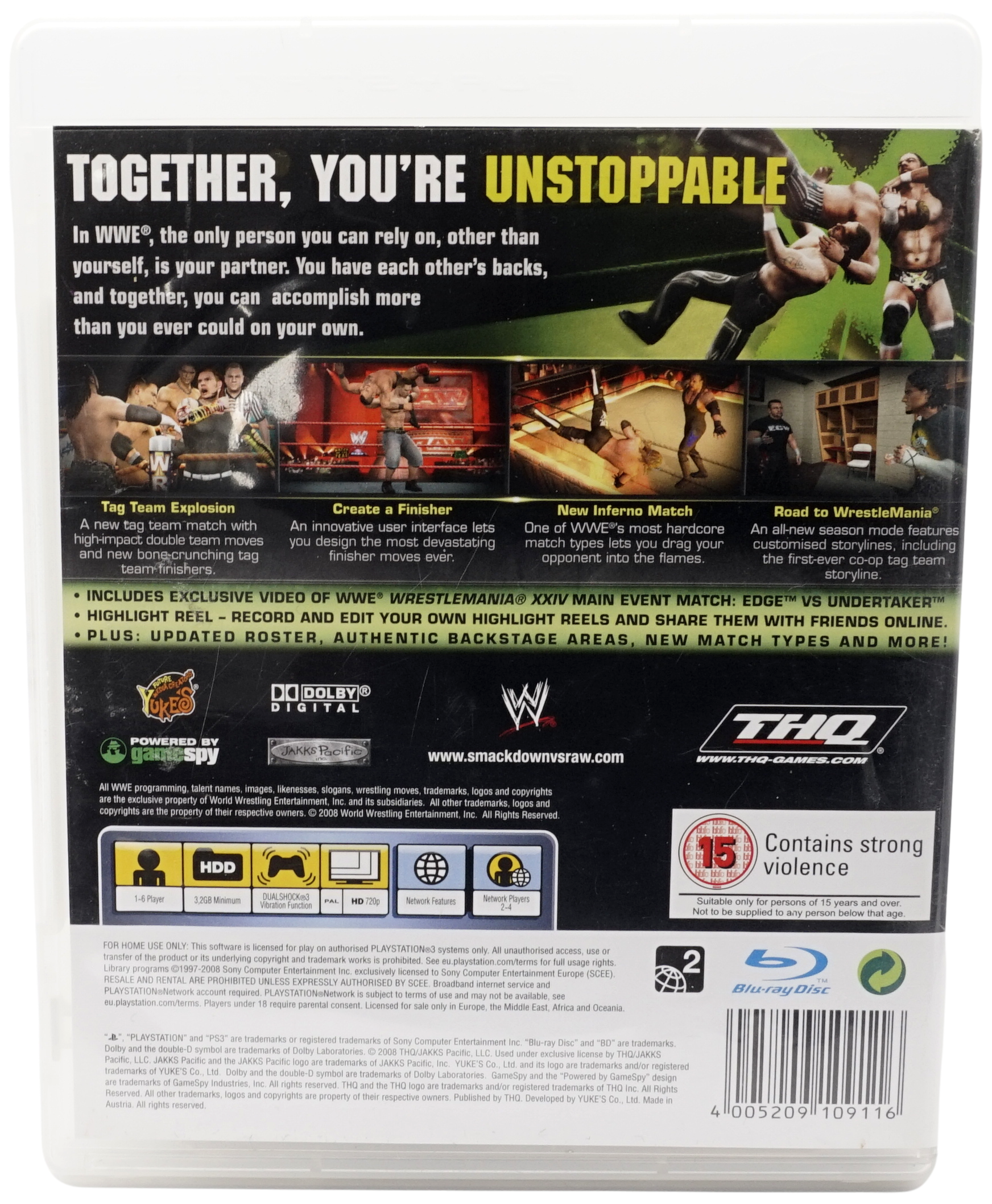WWE Smackdown vs. Raw 2009 (PS3)