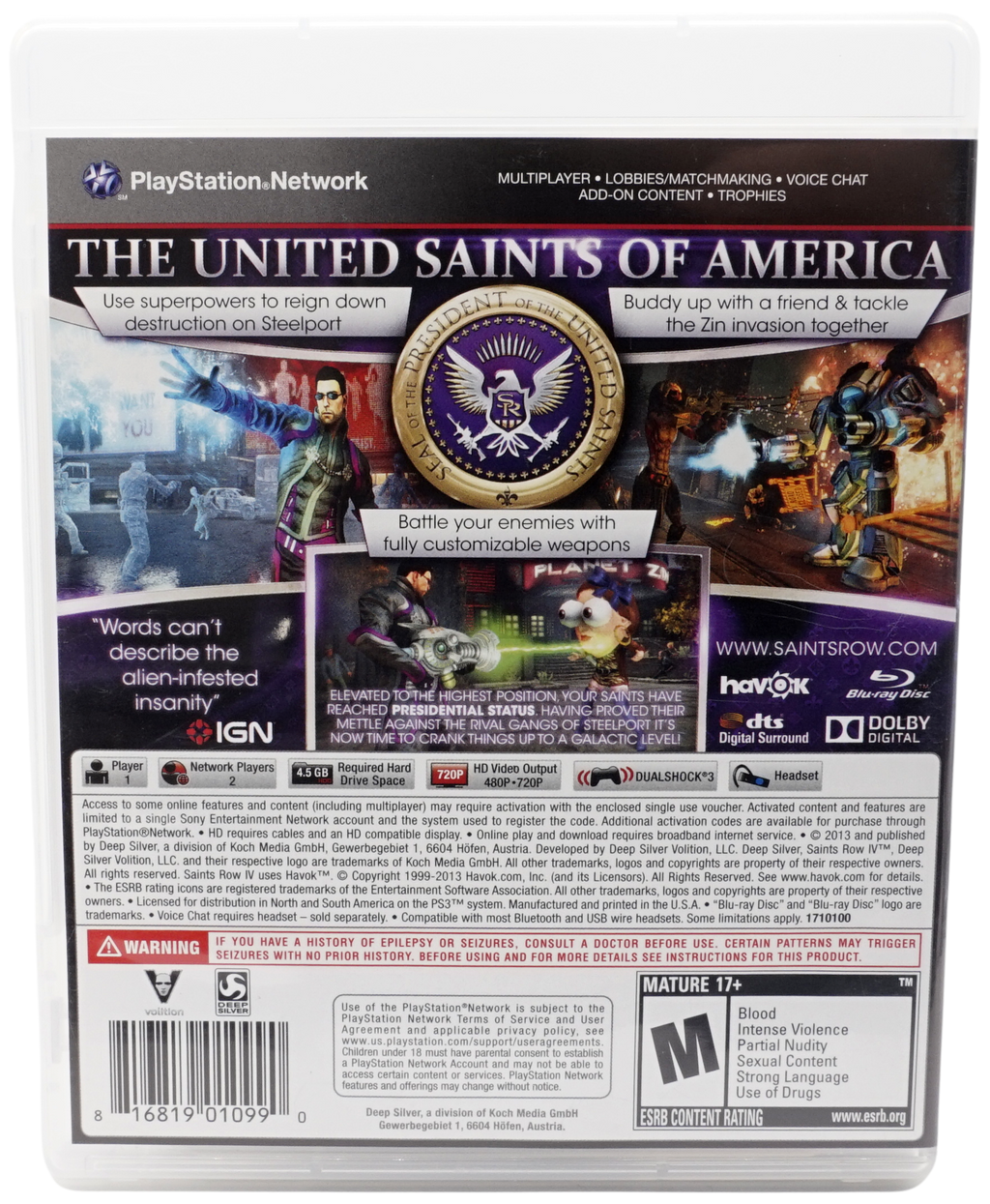 Saints Row IV (PS3)