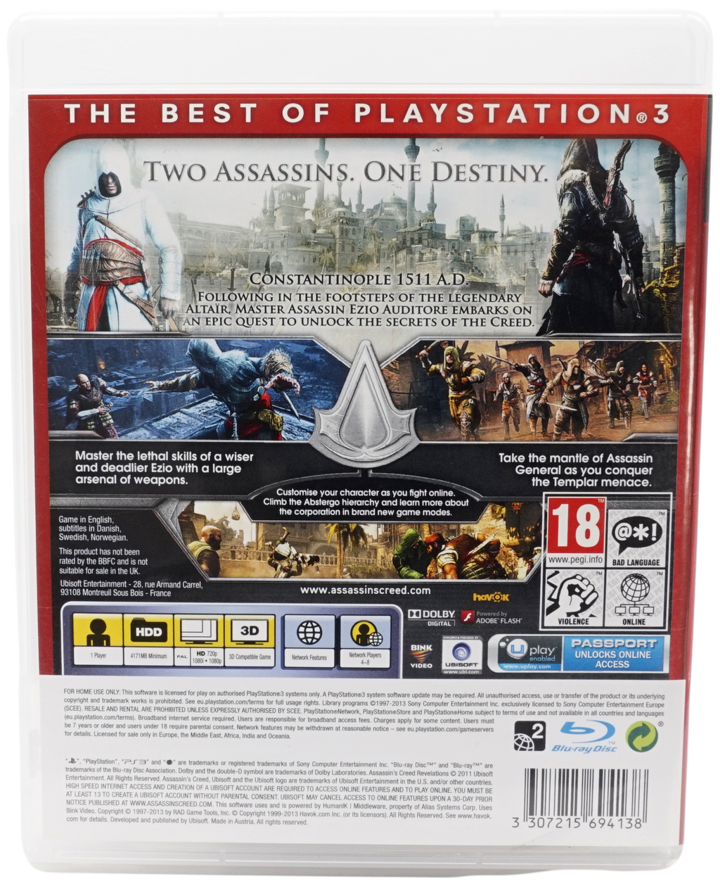 Assassins Creed Revelations (Essentials) (PS3)