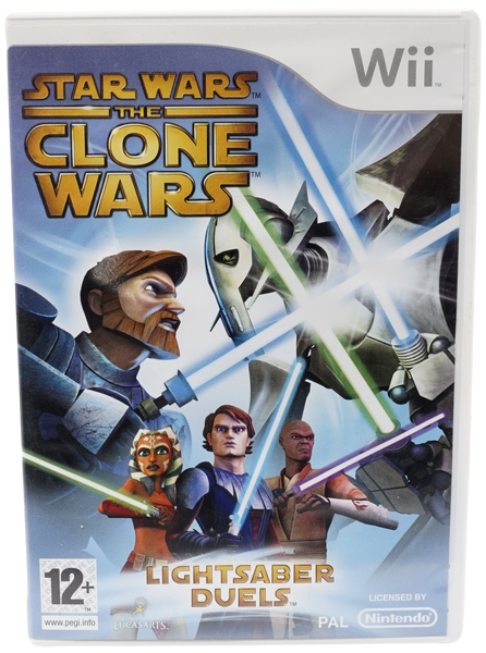 Star Wars The Clone Wars Lightsaber Duels (Wii)