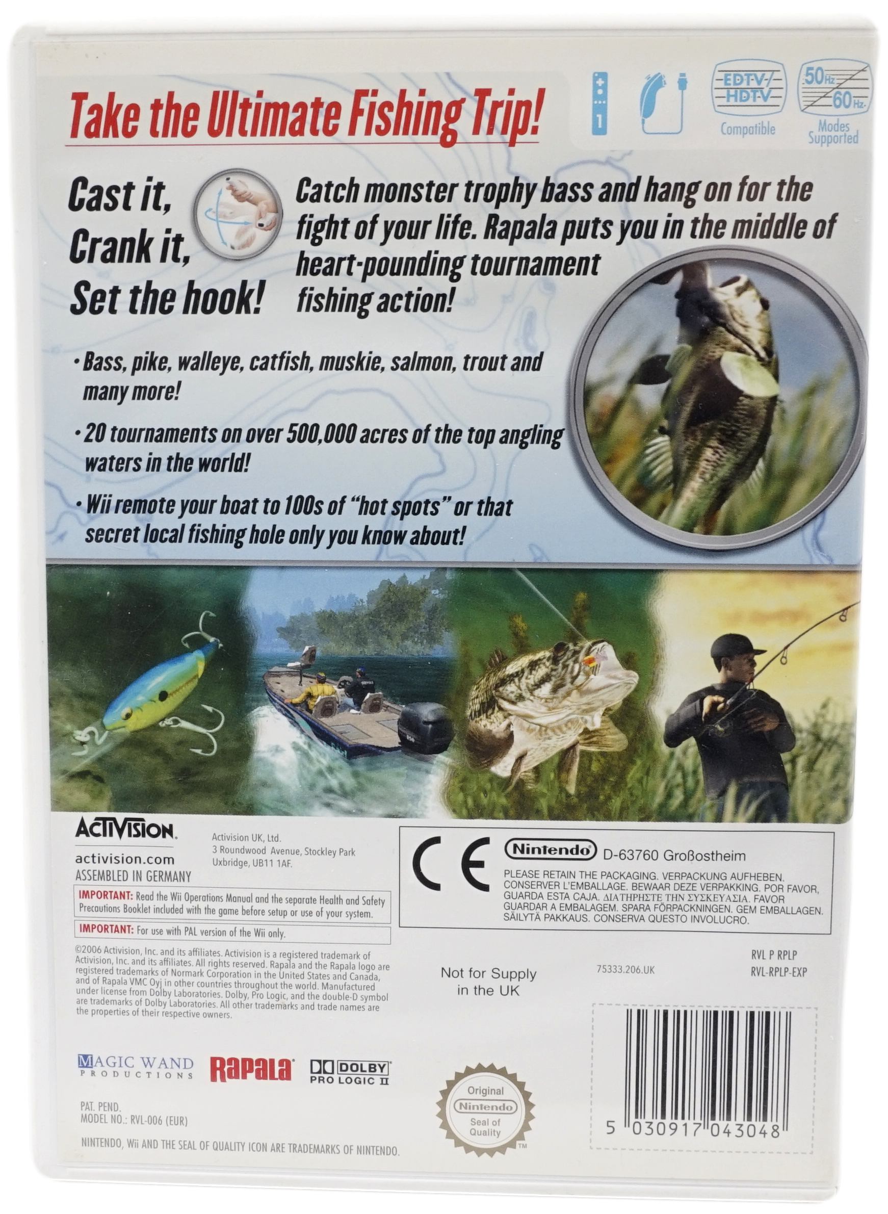 Rapala : Tournament Fishing (Wii)