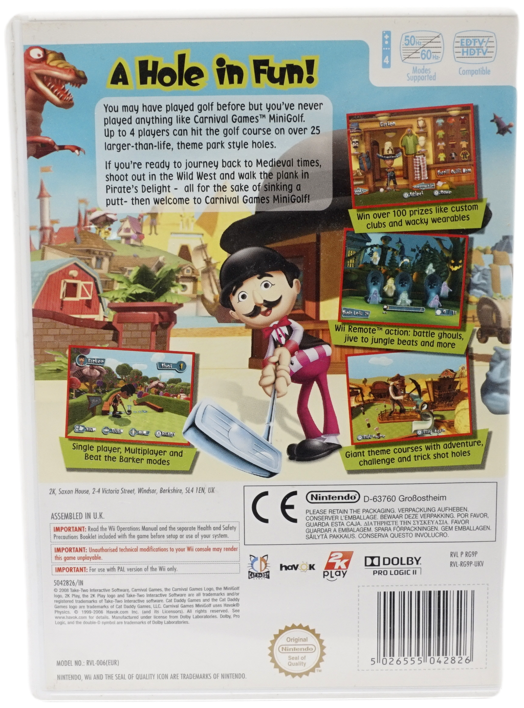 Carnival Games : Mini Golf (Wii)