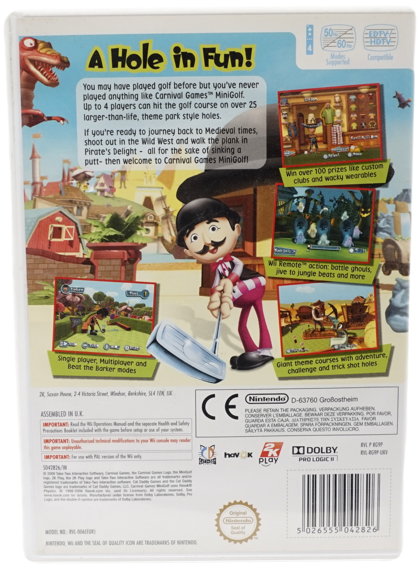 Carnival Games : Mini Golf (Wii)