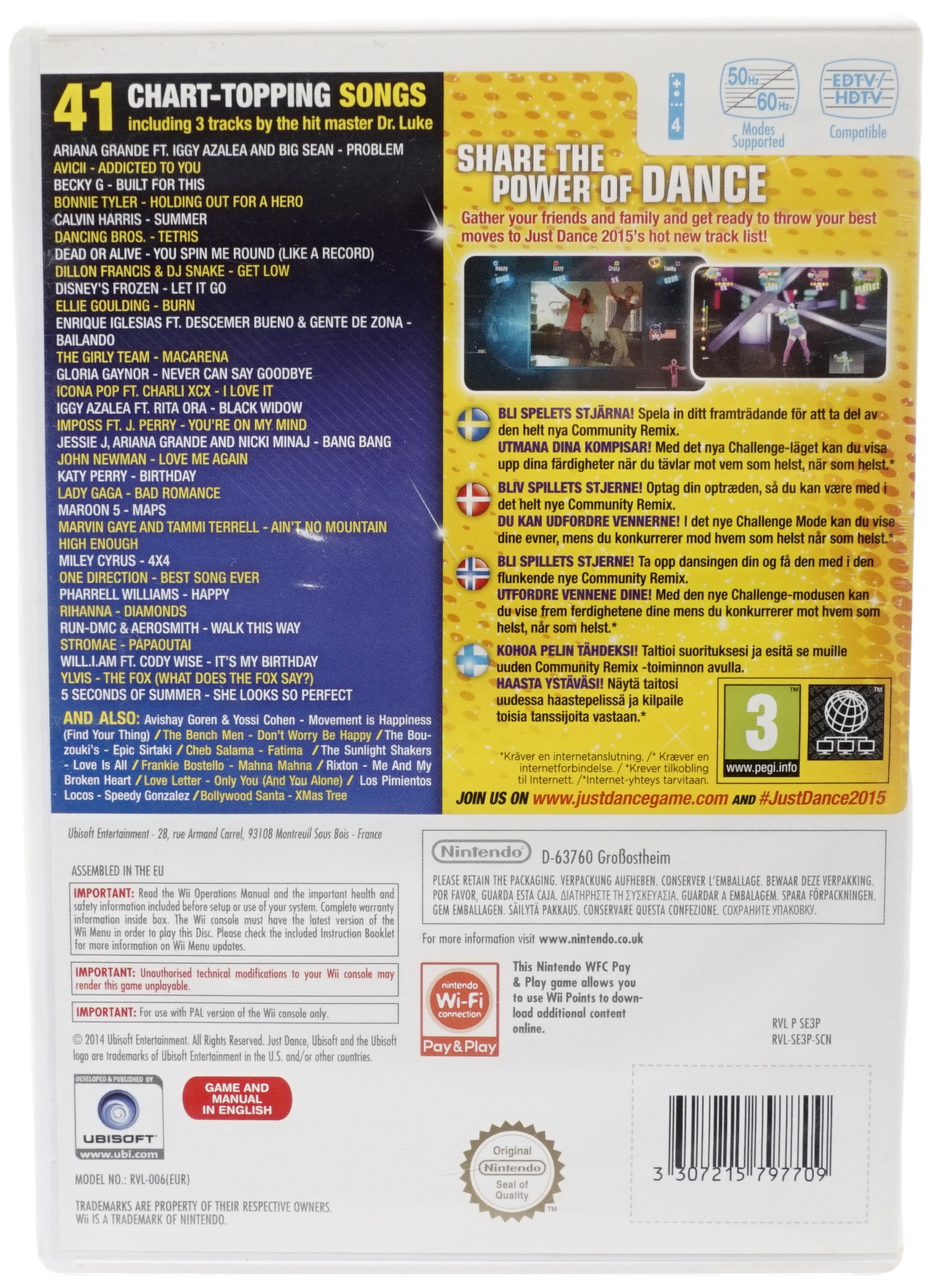 Just Dance 2015 (Wii)