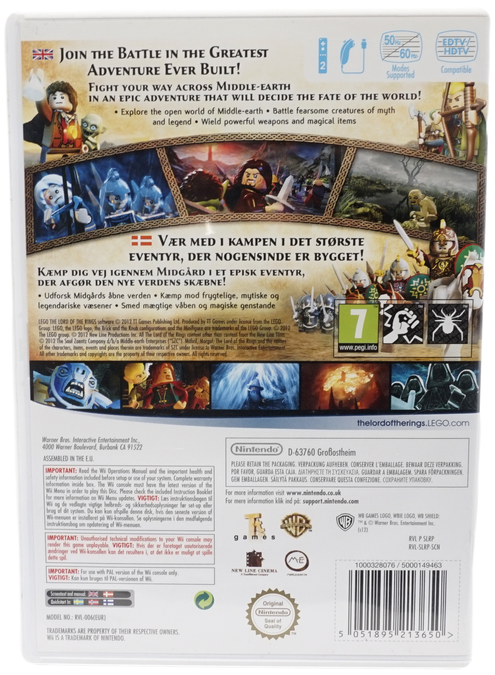 LEGO : The Lord of the Rings (Wii)