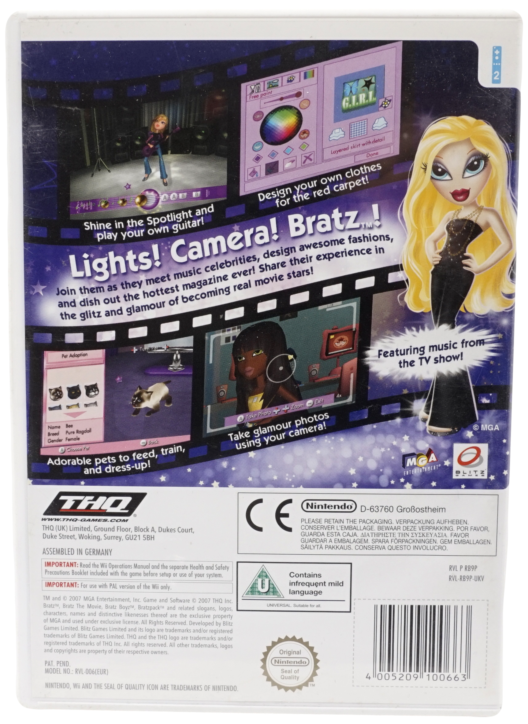 Bratz : The Movie (Wii)