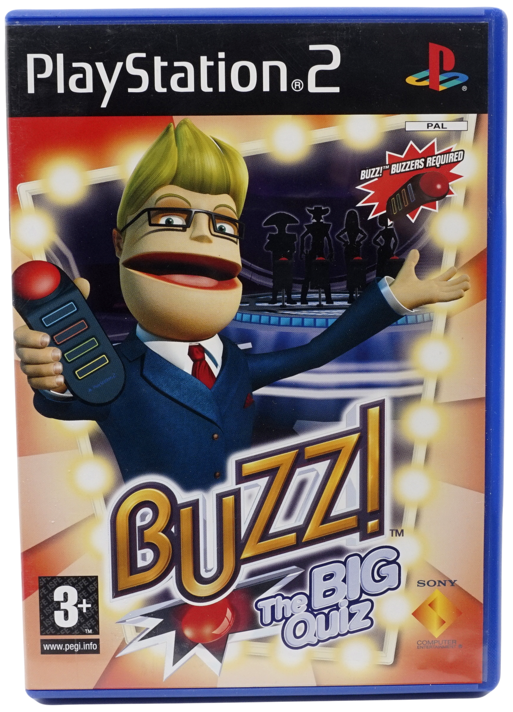 Buzz! : The BIG Quiz (Engelsk) (PS2)