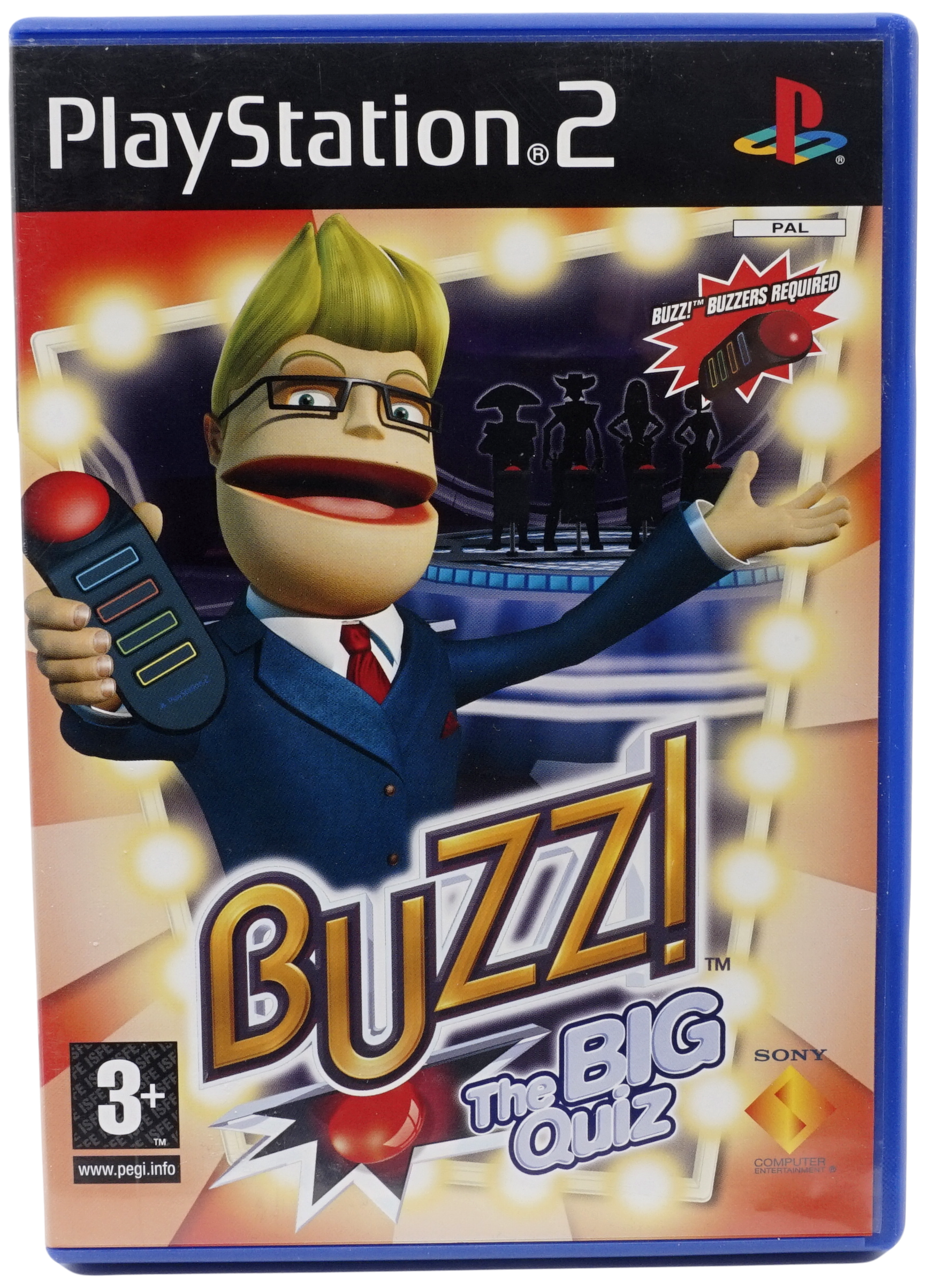 Buzz! : The BIG Quiz (Engelsk) (PS2)