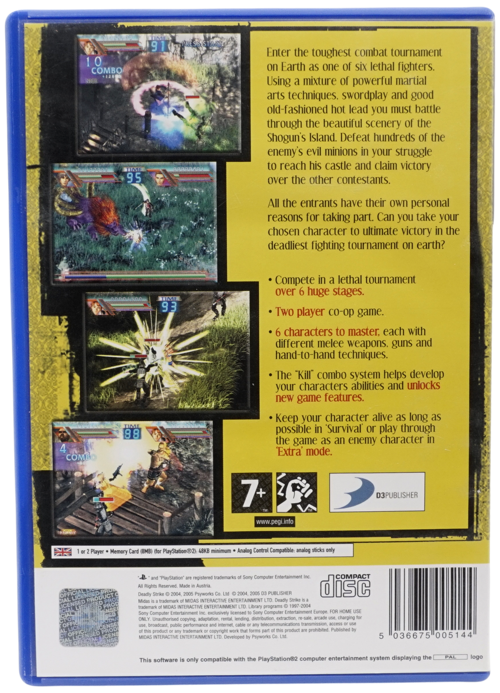 Deadly Strike (PS2)