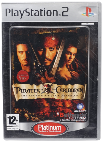 Pirates of the Caribbean : The Legend of Jack Sparrow (Platinum) (PS2)