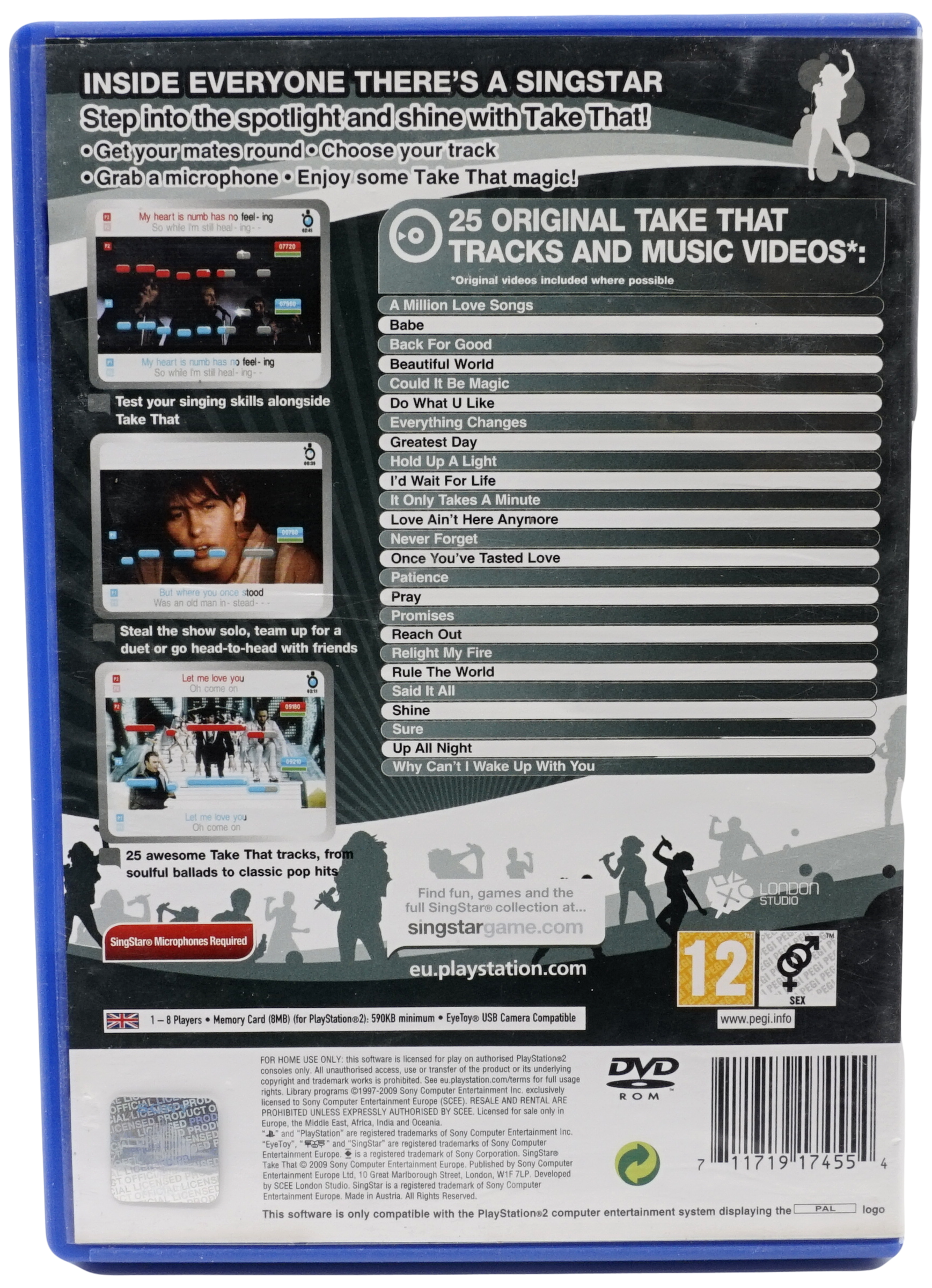 SingStar : Take That (PS2)