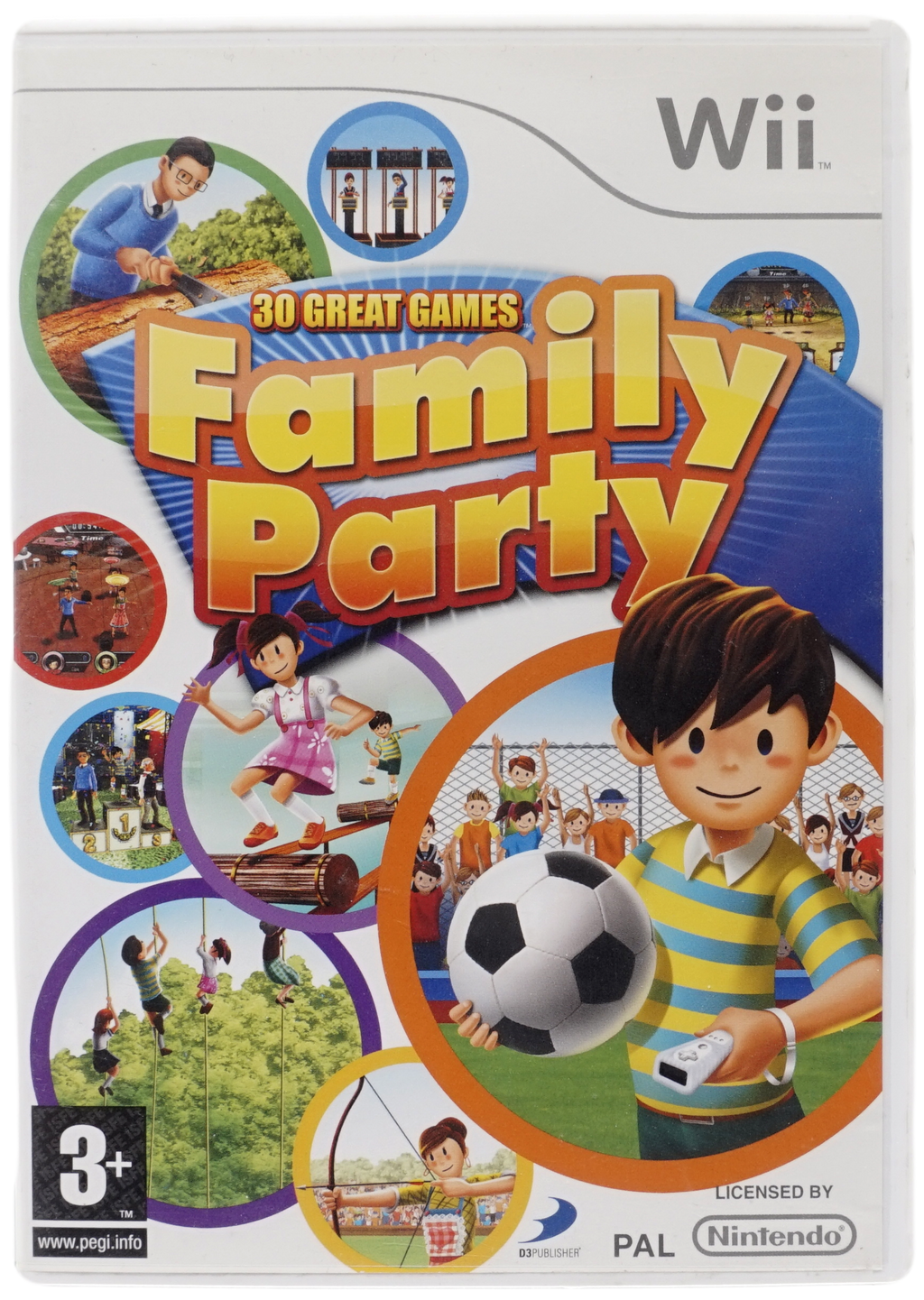 Family Party : 30 Great Games (Uden Manual) (Wii)