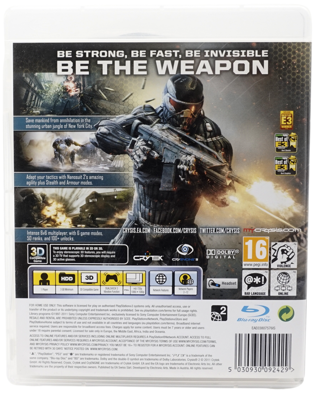 Crysis 2 (PS3)