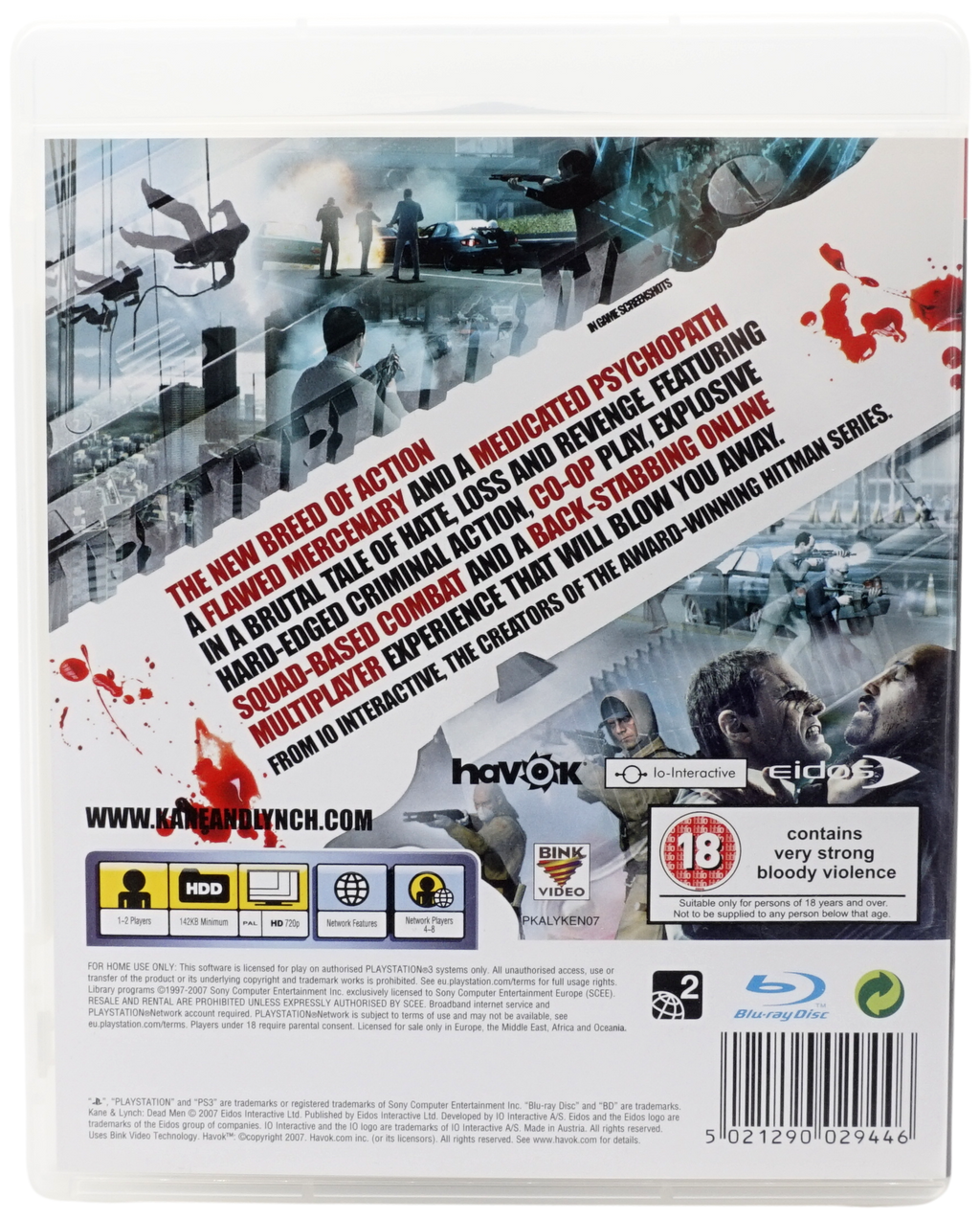 Kane & Lynch : Dead Men (PS3)