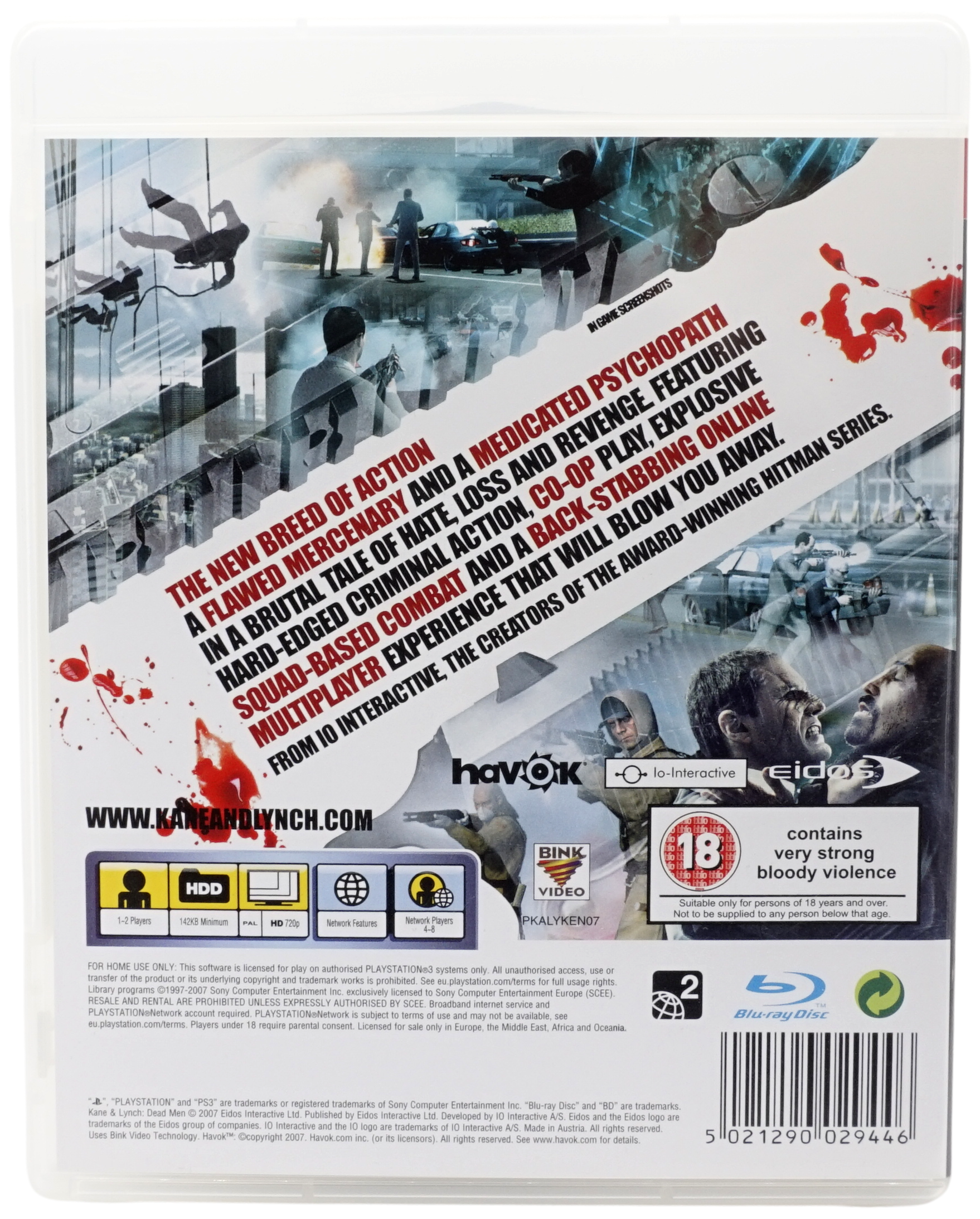 Kane & Lynch : Dead Men (PS3)