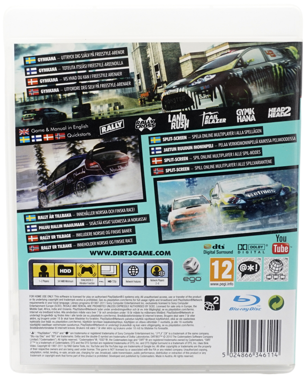 Dirt 3 (PS3)