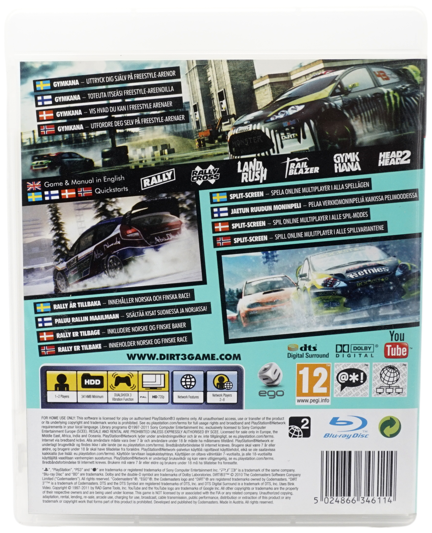 Dirt 3 (PS3)