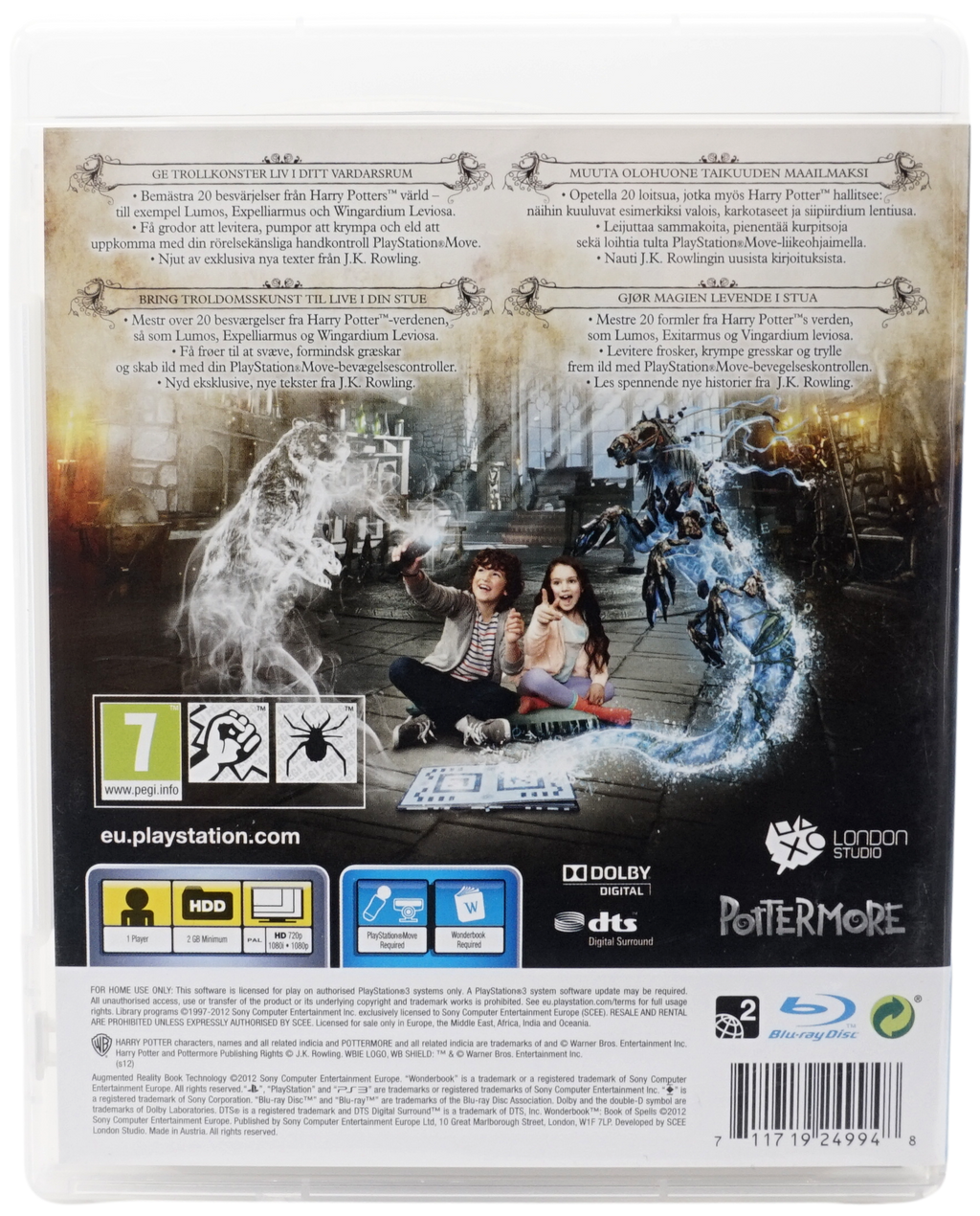 Wonderbook : Book of Spells (PS3)