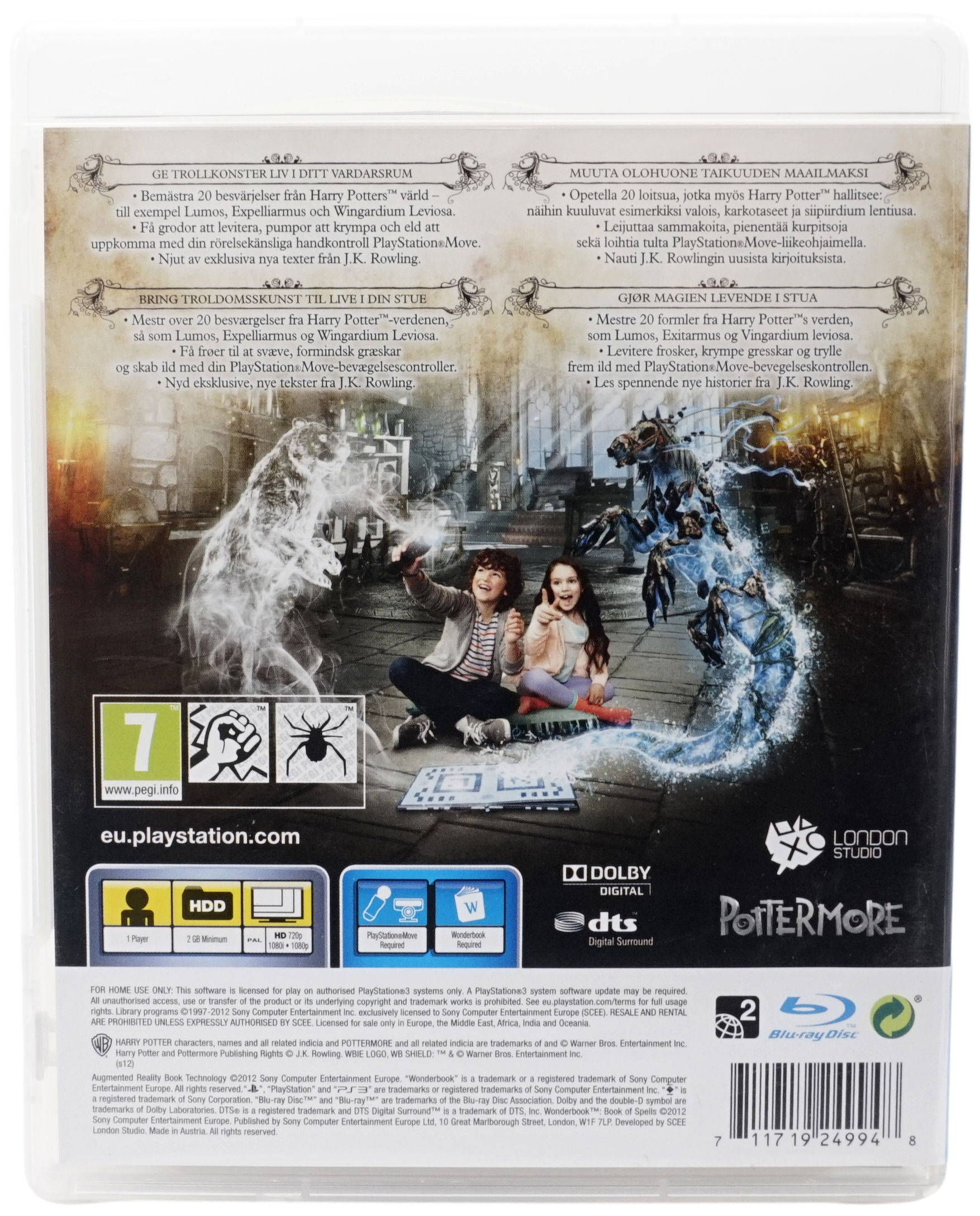 Wonderbook : Book of Spells (PS3)