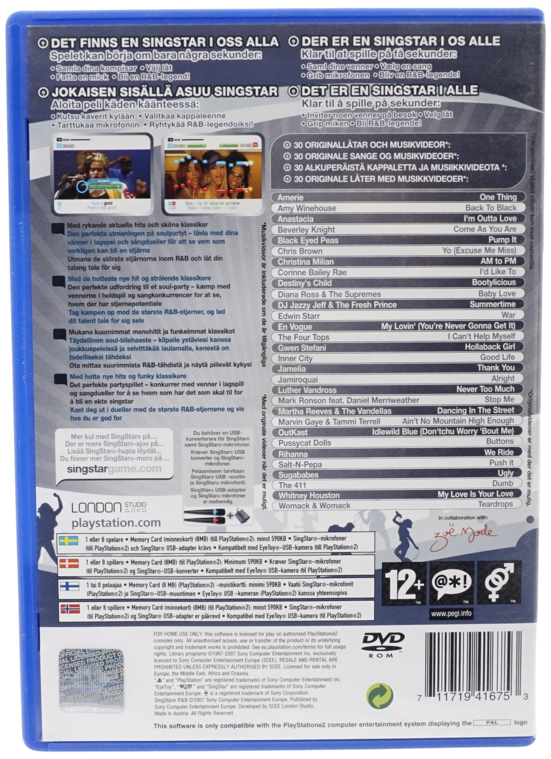 SingStar R&B (PS2)