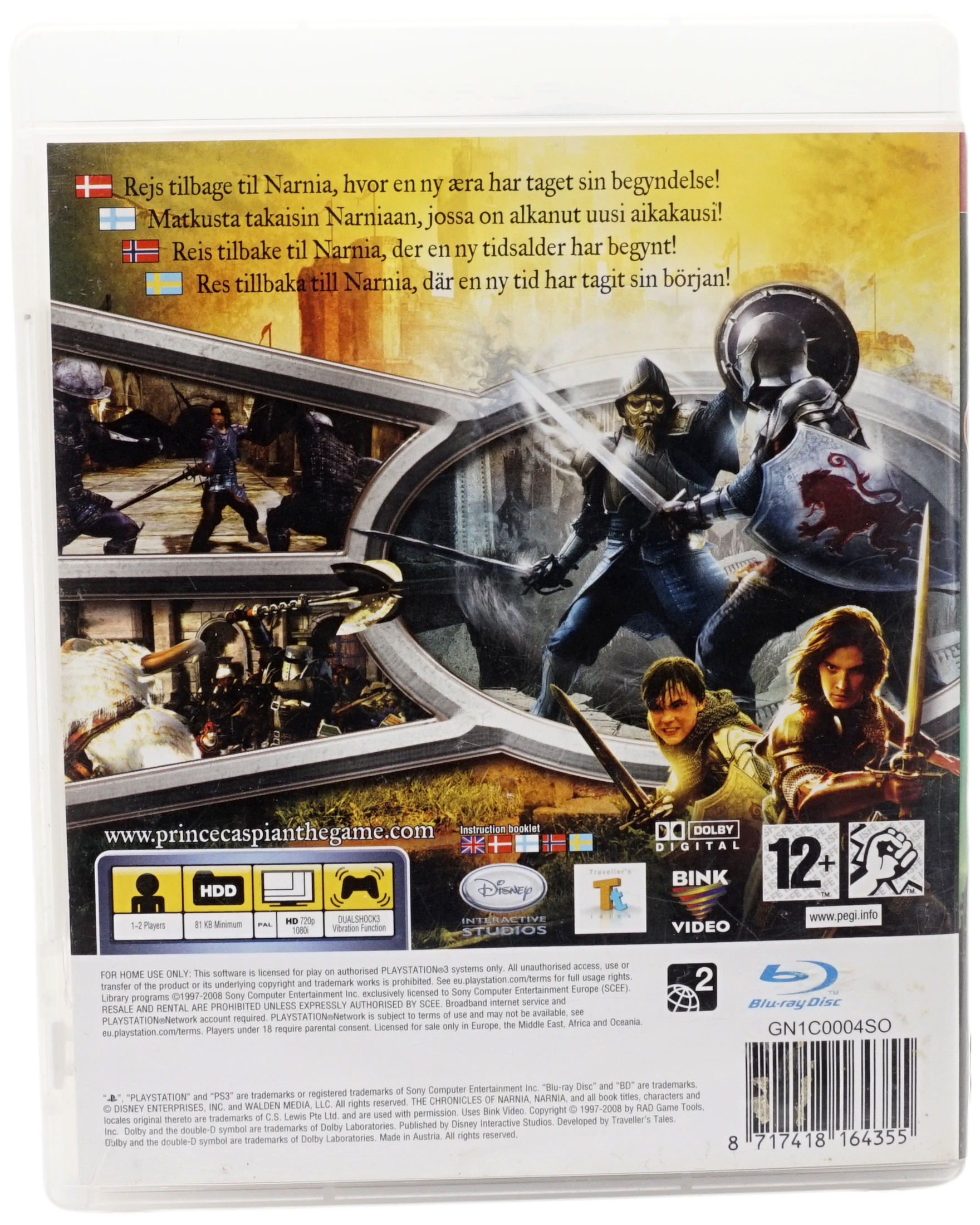 Narnia : Prince Caspian (PS3)