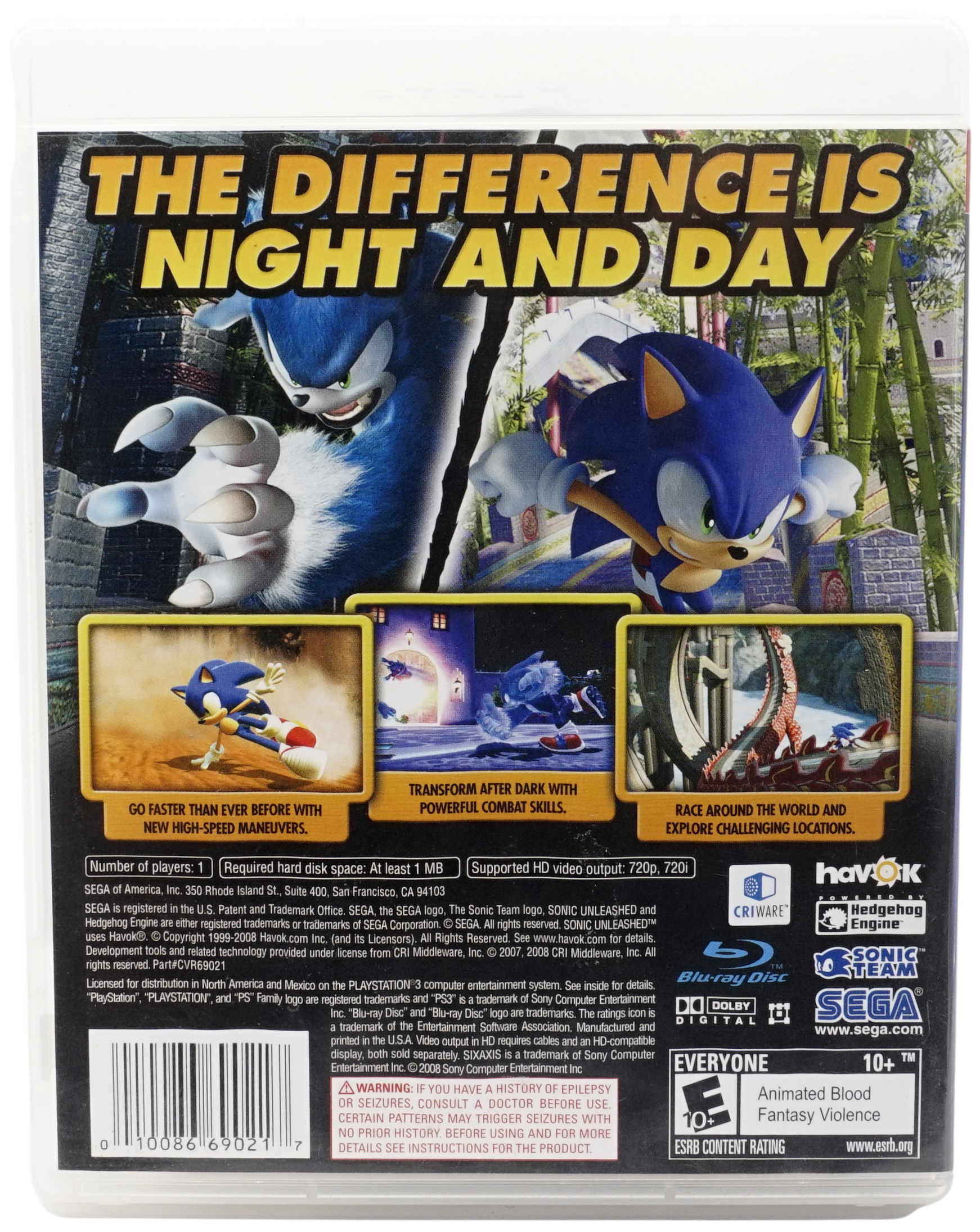 Sonic Unleashed (PS3)